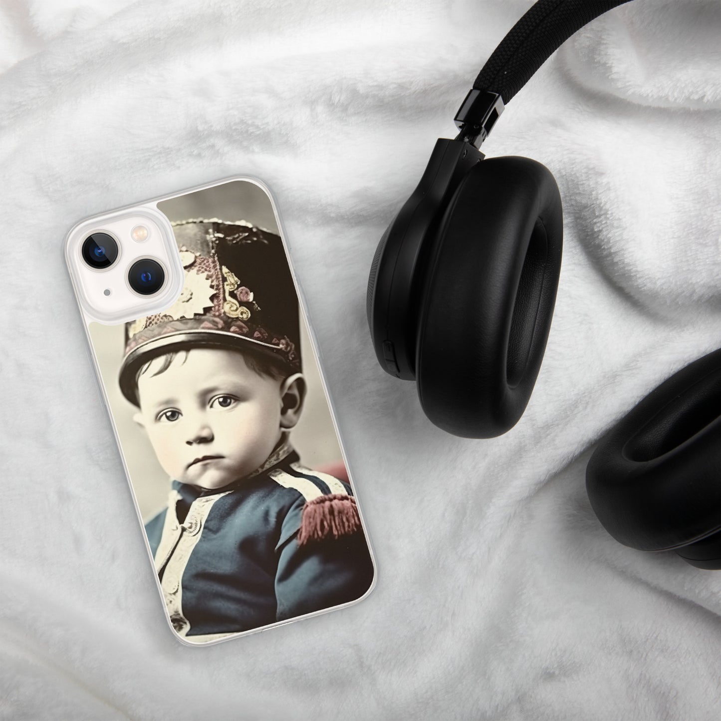 iPhone® Case / Clear Edition / Portrait Napoleon Carlo III