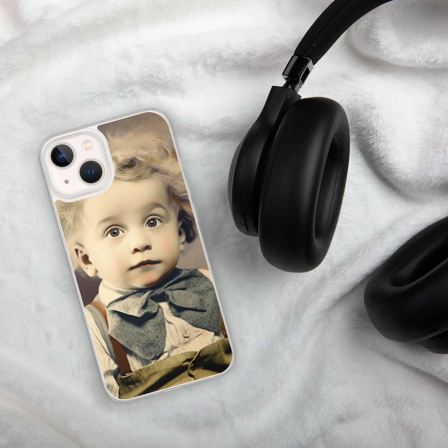 iPhone® Case / Clear Edition / Portrait Albert Hermann II