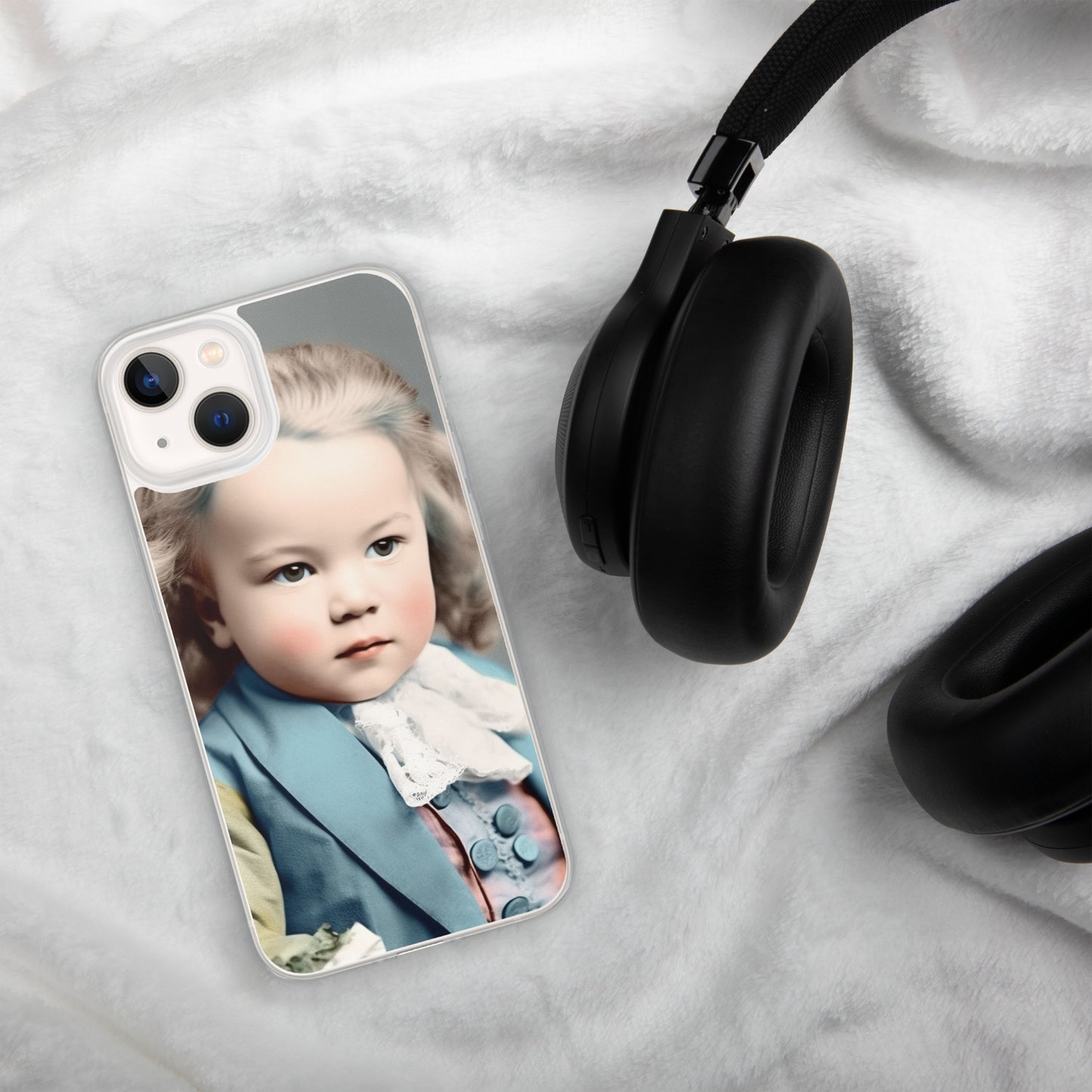 iPhone® Case / Clear Edition / Portrait Johann Sebastian V