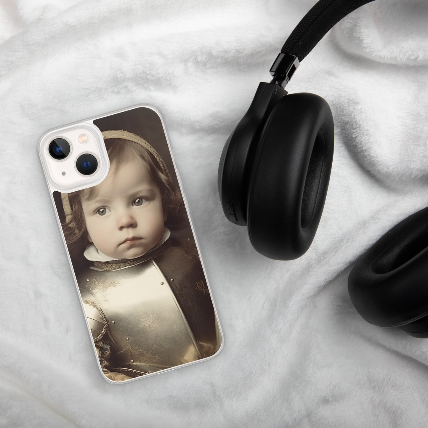 iPhone® Case / Clear Edition / Portrait Jeanne 'Joan' Arc II