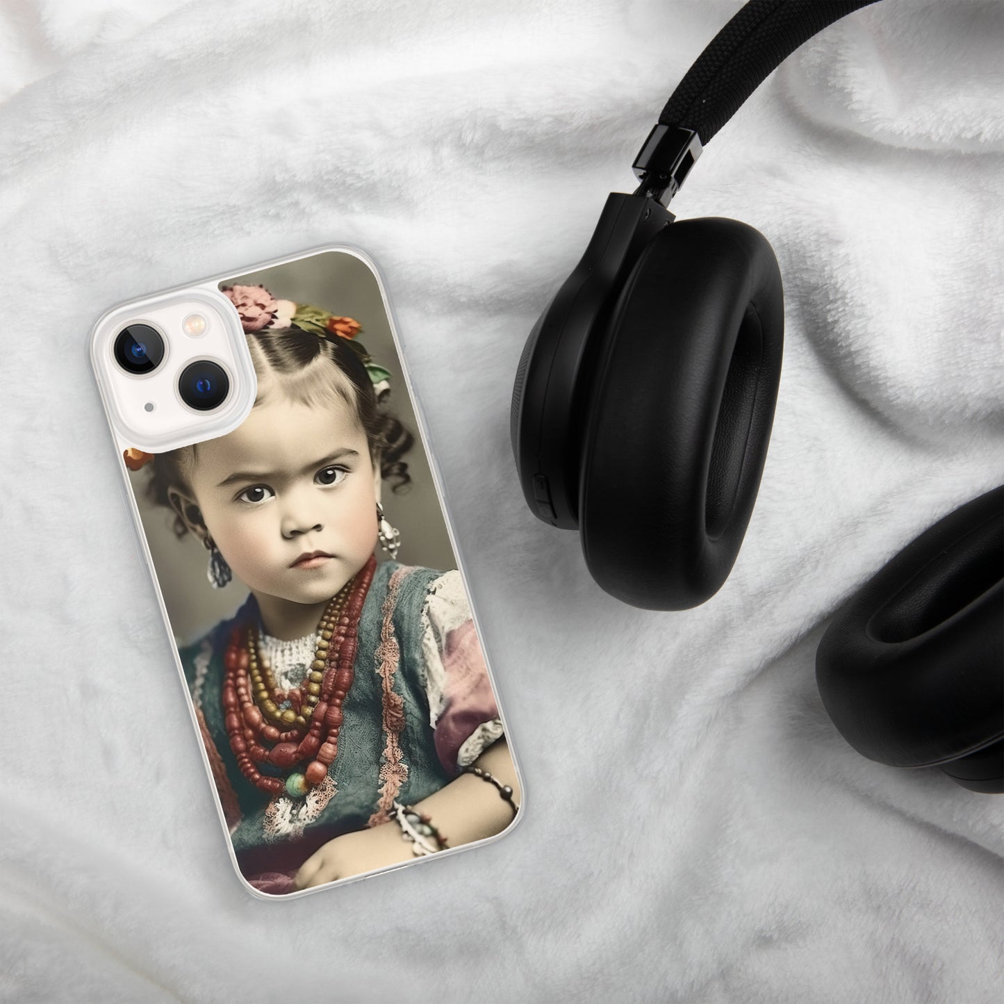 iPhone® Case / Clear Edition / Portrait Magdalena Frida VIII