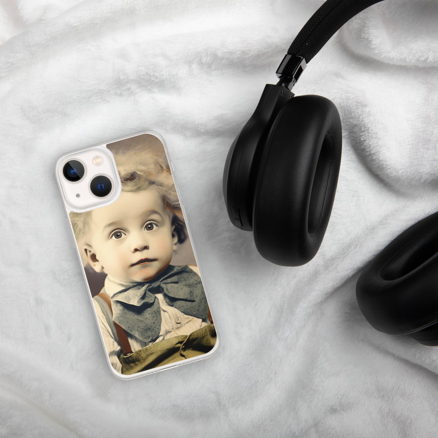 iPhone® Case / Clear Edition / Portrait Albert Hermann II