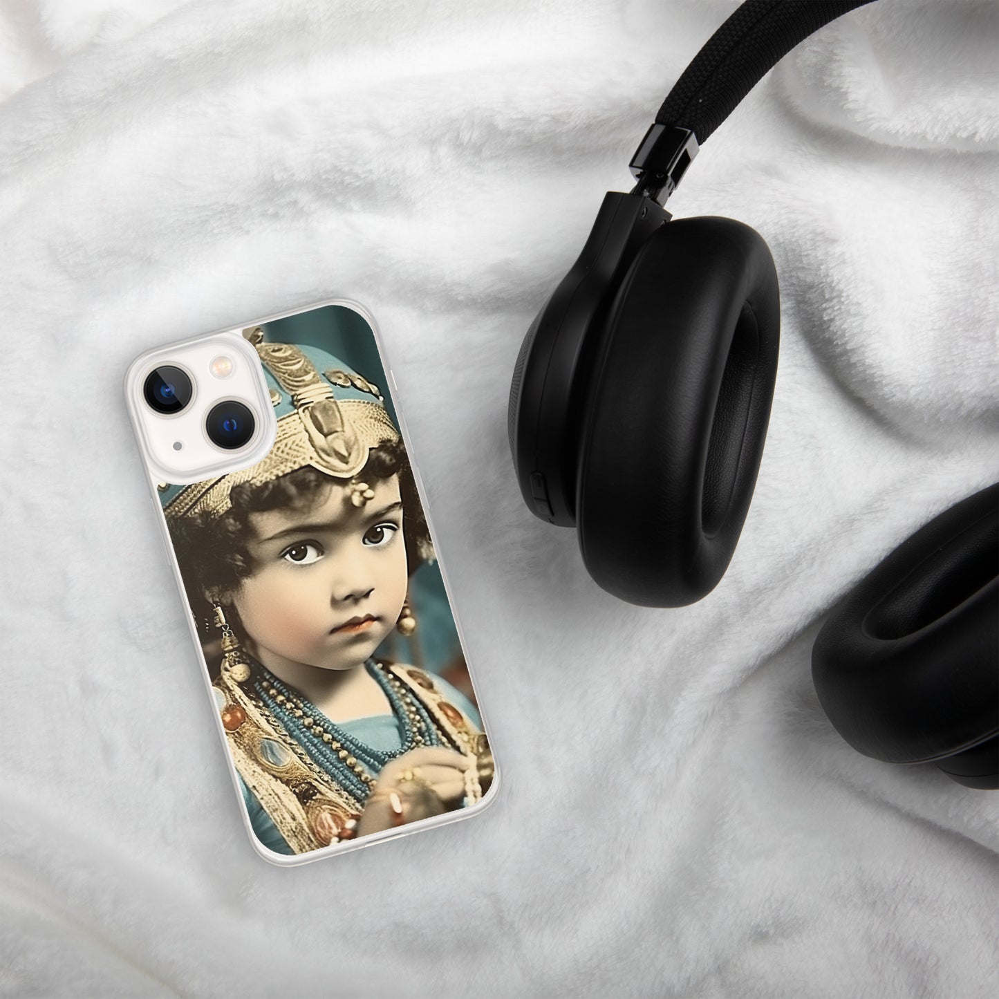 iPhone® Case / Clear Edition / Portrait Cleopatra Philopator II