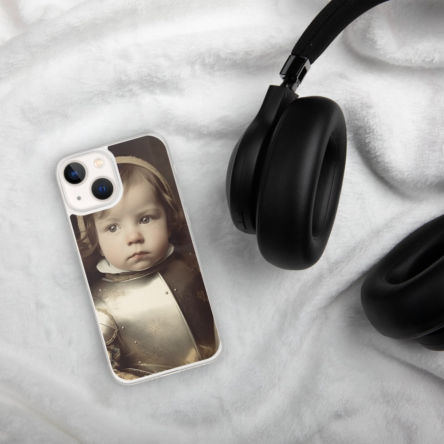 iPhone® Case / Clear Edition / Portrait Jeanne 'Joan' Arc II