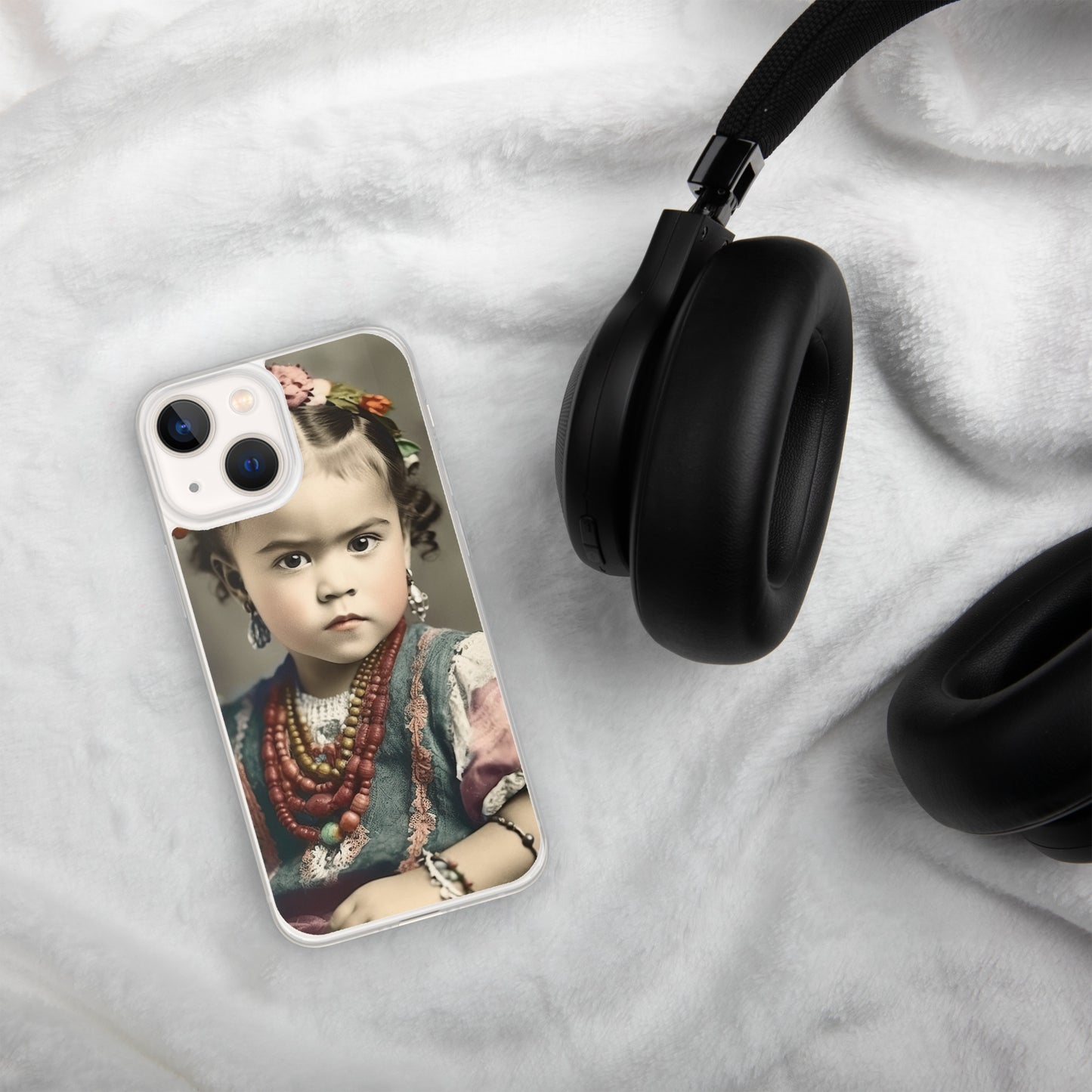 iPhone® Case / Clear Edition / Portrait Magdalena Frida VIII