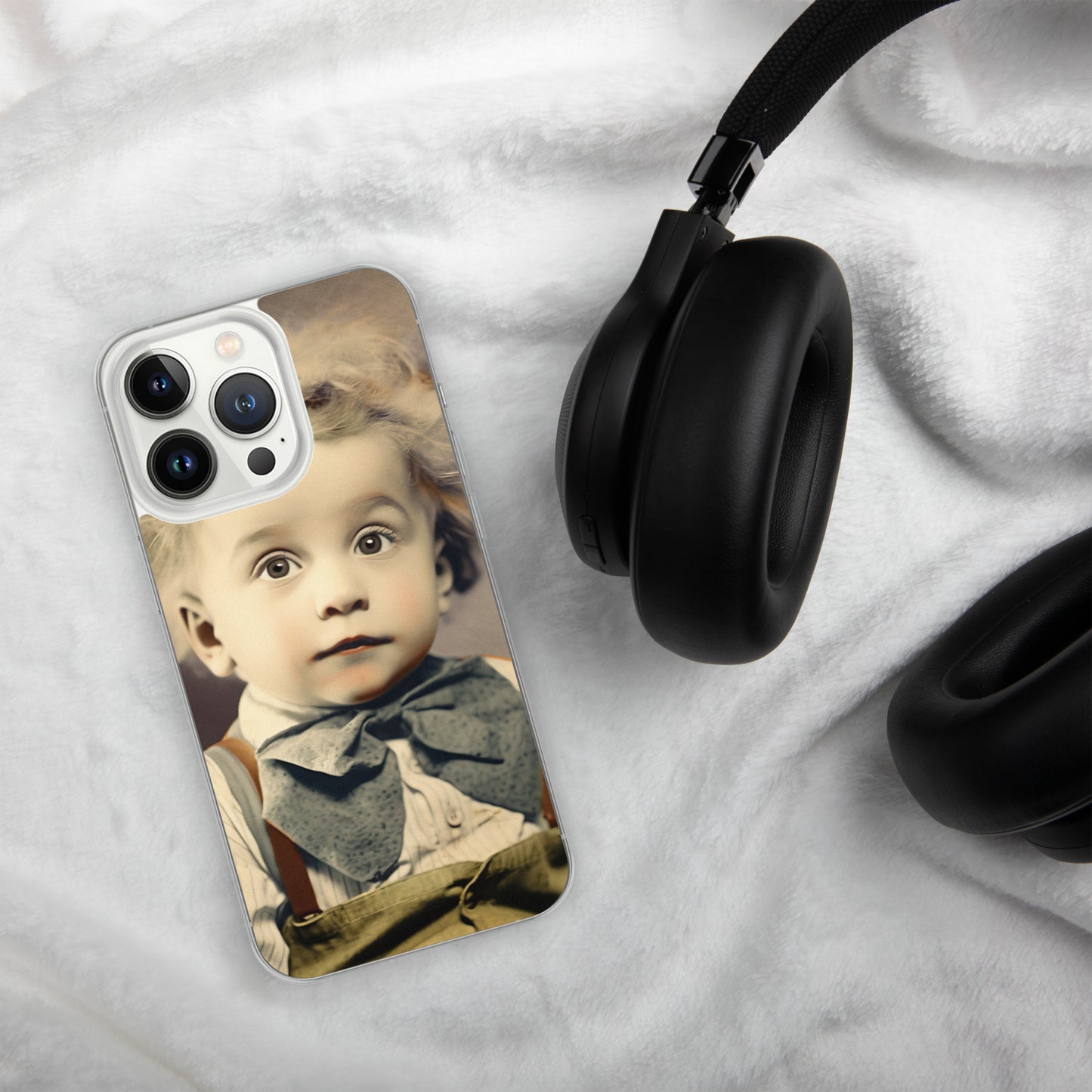 iPhone® Case / Clear Edition / Portrait Albert Hermann II