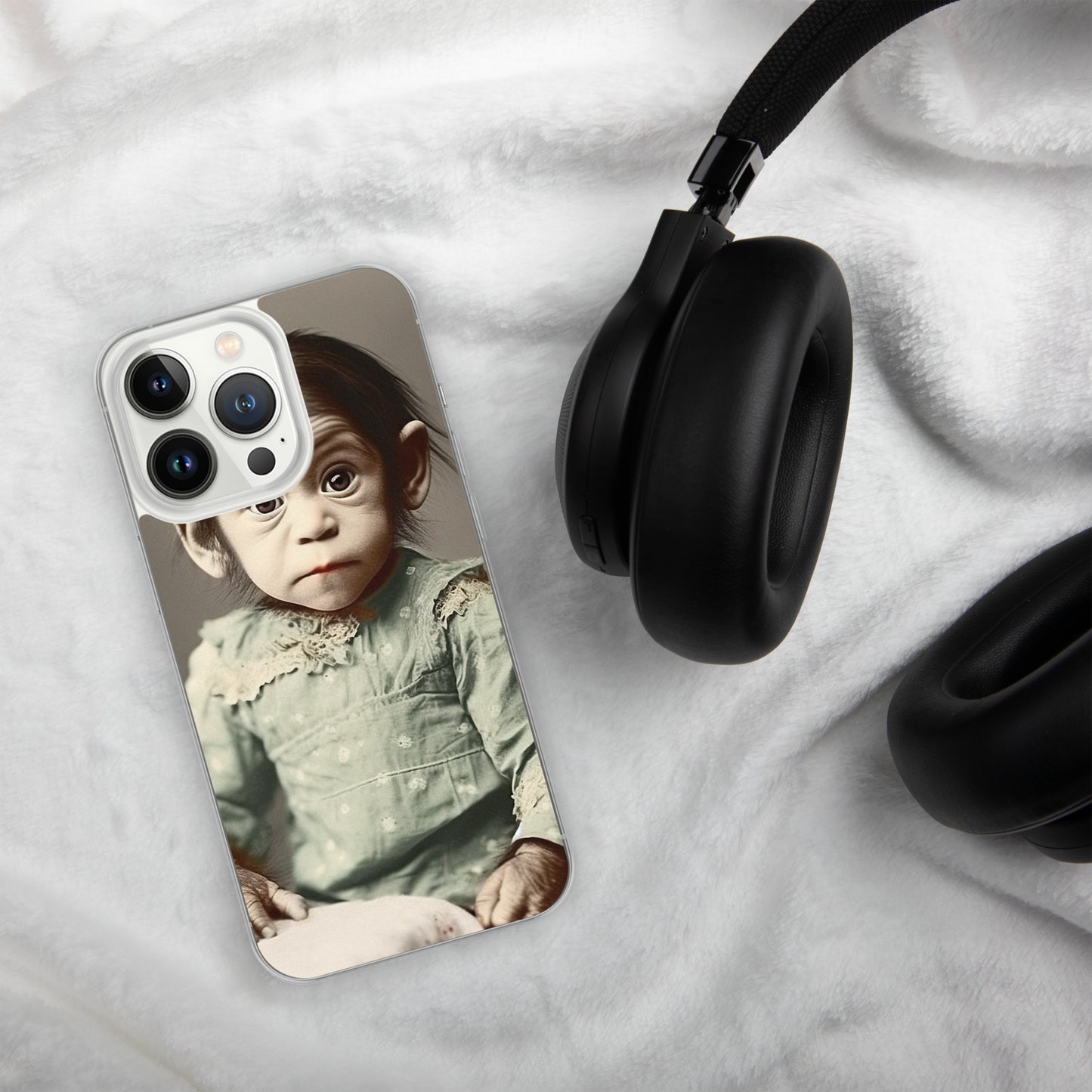 iPhone® Case / Clear Edition / Portrait Lucy Dinkinesh I