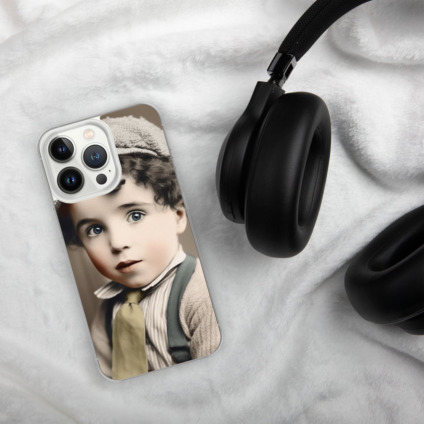 iPhone® Case / Clear Edition / Portrait Charles 'Charlie' Spencer III