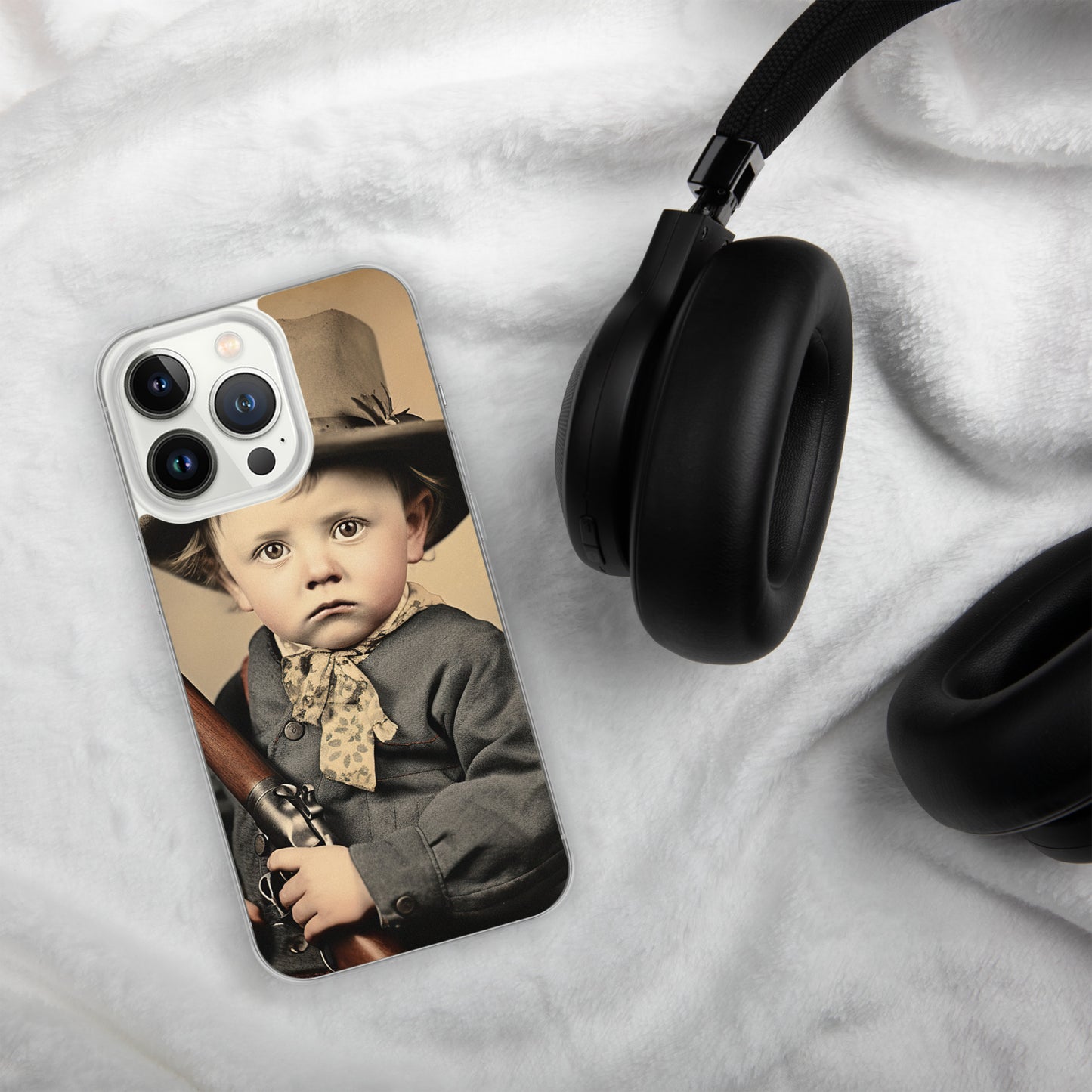 iPhone® Case / Clear Edition / Portrait William 'Billy' Henry III