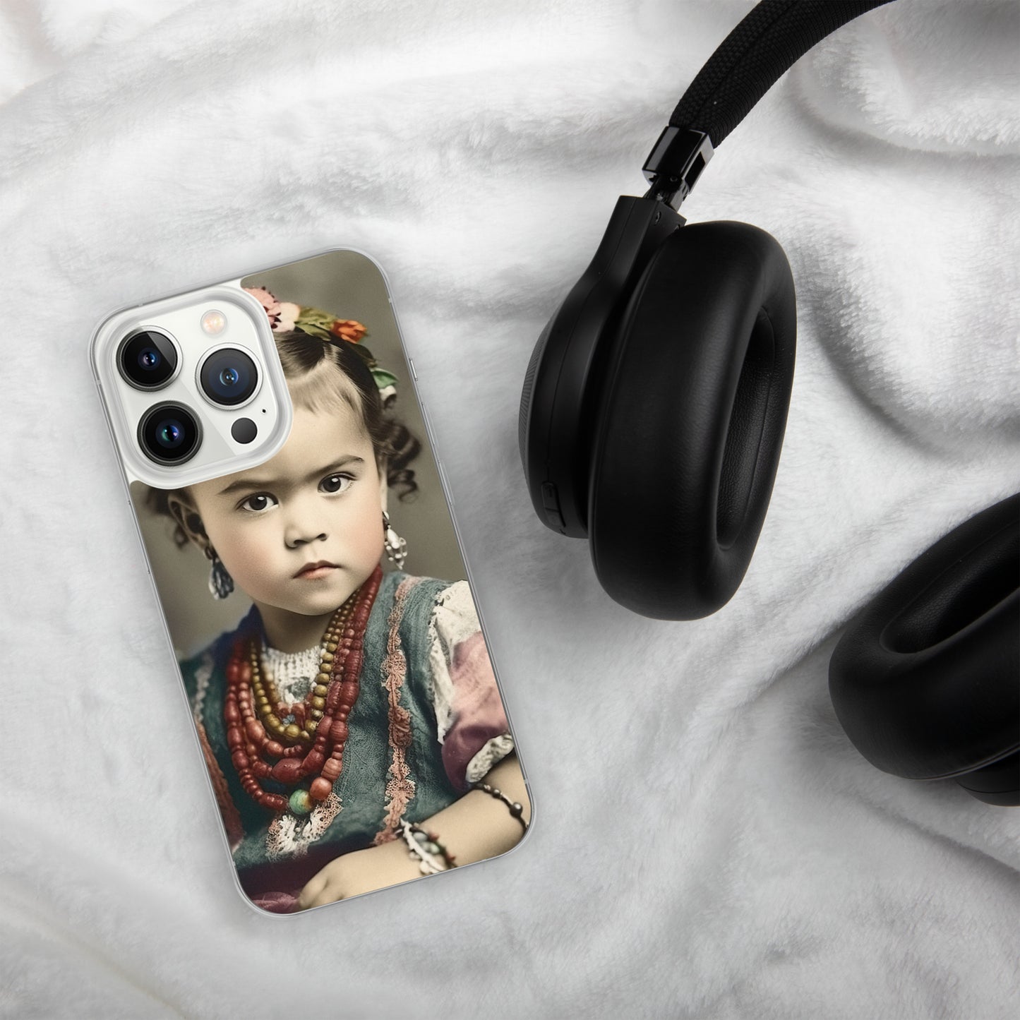 iPhone® Case / Clear Edition / Portrait Magdalena Frida VIII