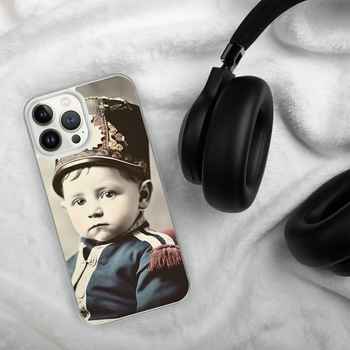 iPhone® Case / Clear Edition / Portrait Napoleon Carlo III