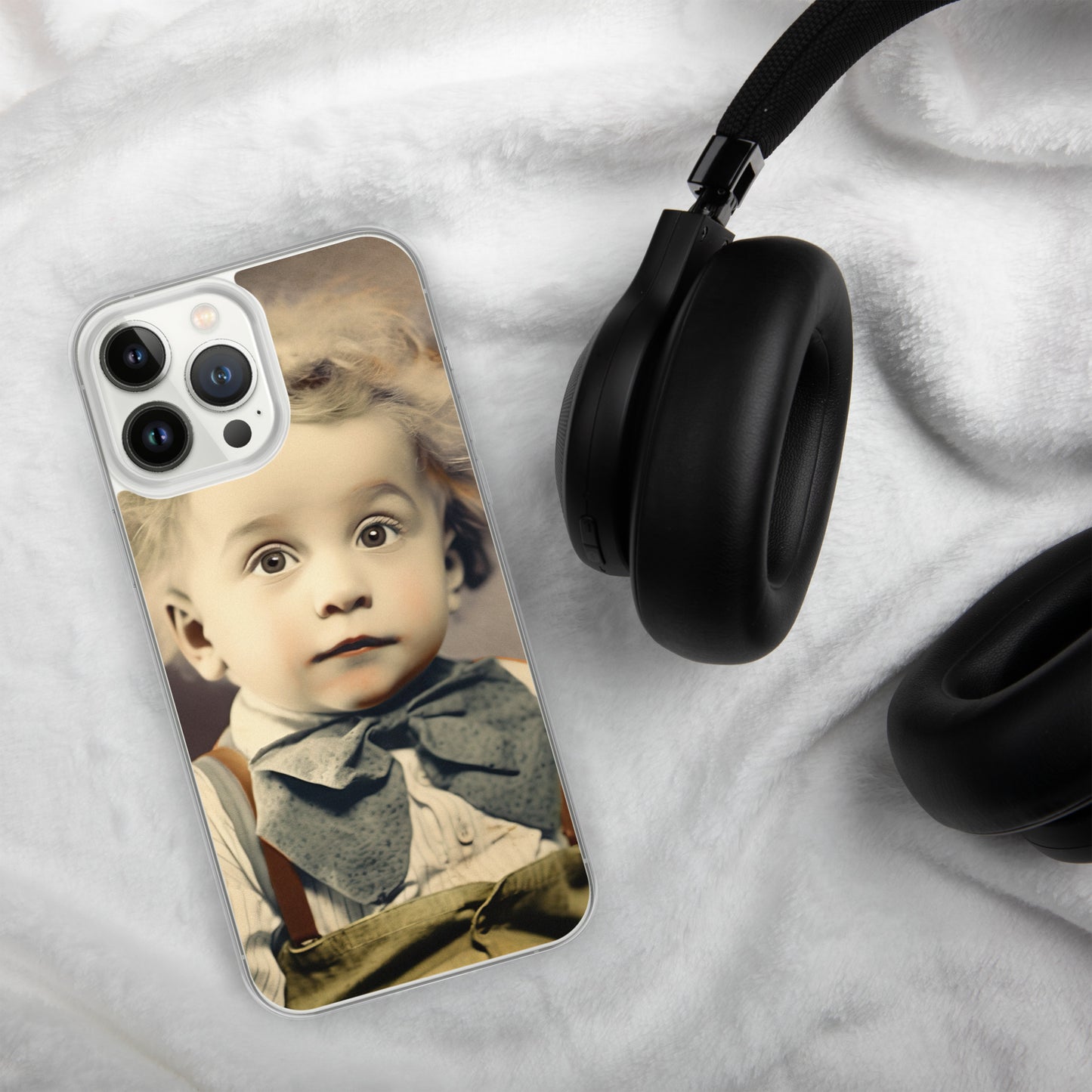 iPhone® Case / Clear Edition / Portrait Albert Hermann II