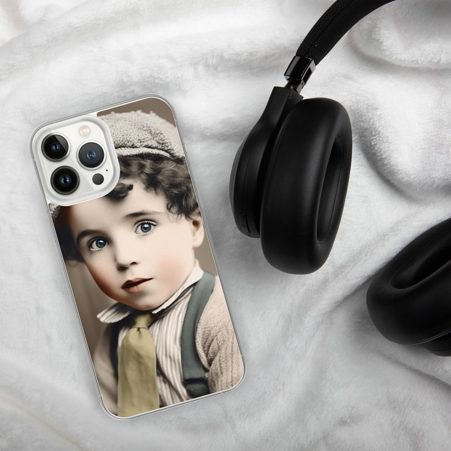 iPhone® Case / Clear Edition / Portrait Charles 'Charlie' Spencer III