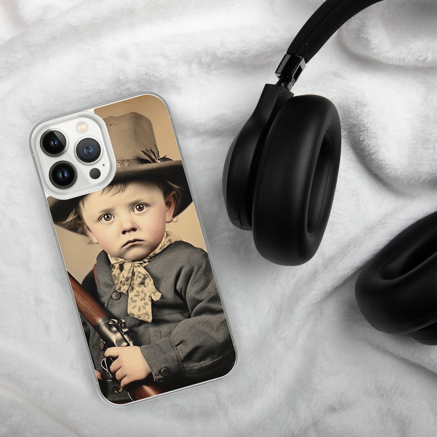 iPhone® Case / Clear Edition / Portrait William 'Billy' Henry III