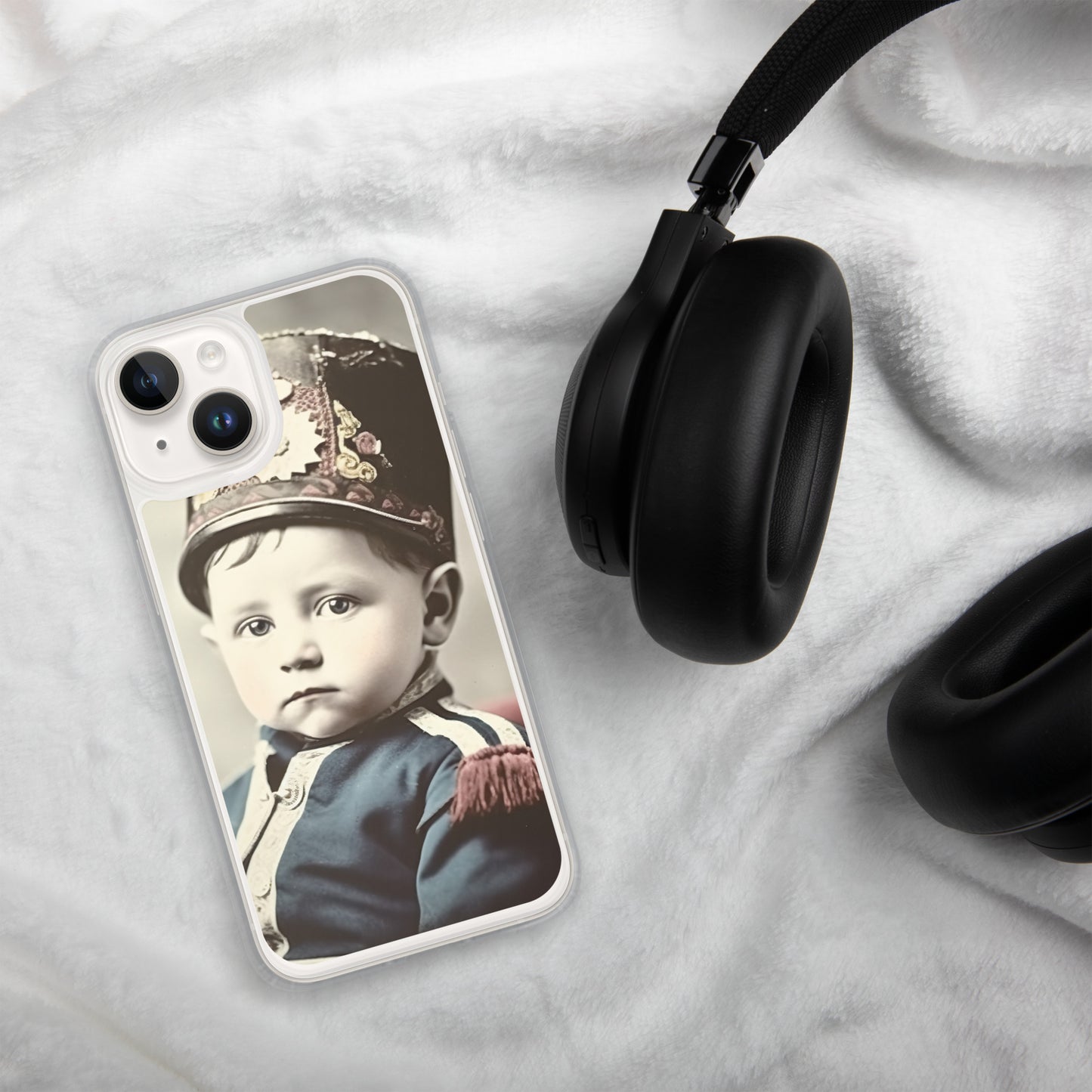 iPhone® Case / Clear Edition / Portrait Napoleon Carlo III