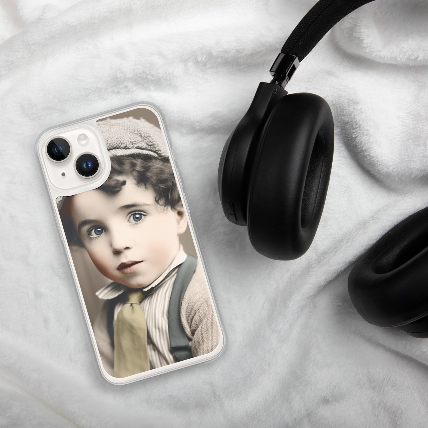 iPhone® Case / Clear Edition / Portrait Charles 'Charlie' Spencer III