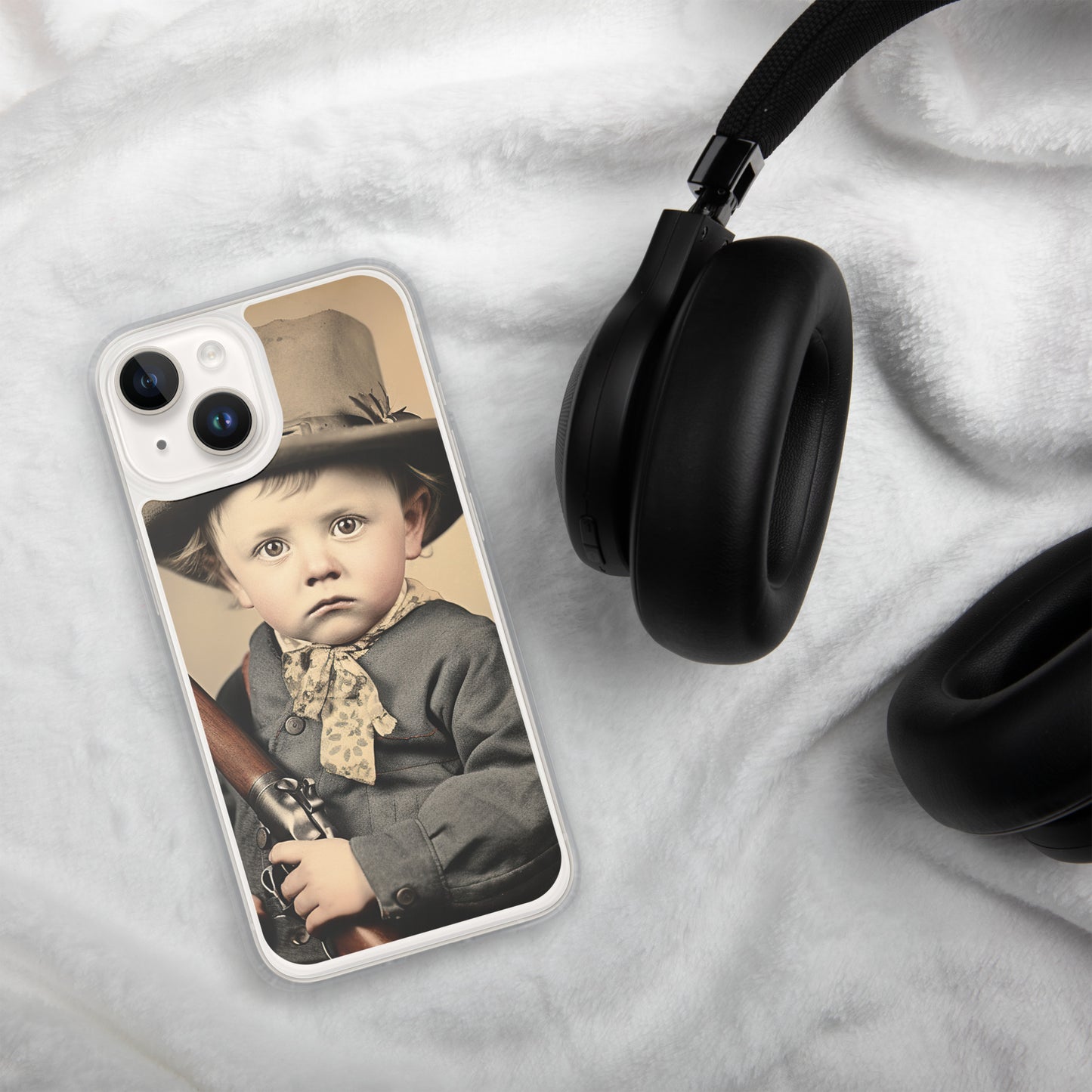 iPhone® Case / Clear Edition / Portrait William 'Billy' Henry III