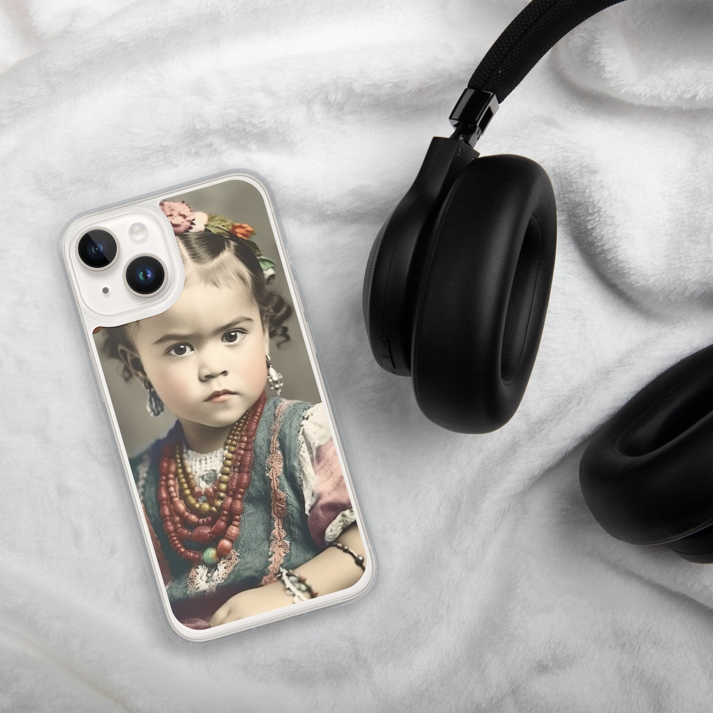 iPhone® Case / Clear Edition / Portrait Magdalena Frida VIII