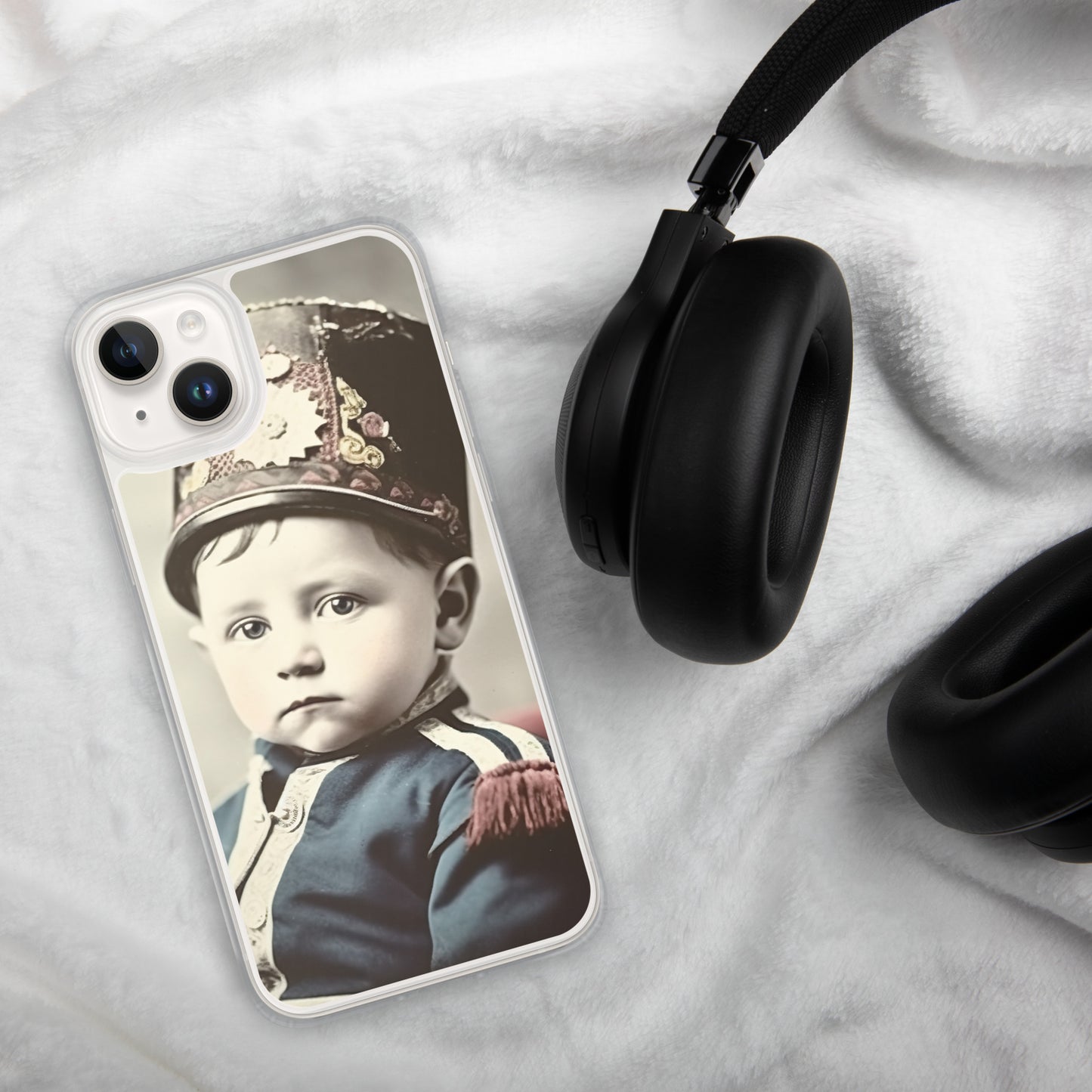 iPhone® Case / Clear Edition / Portrait Napoleon Carlo III