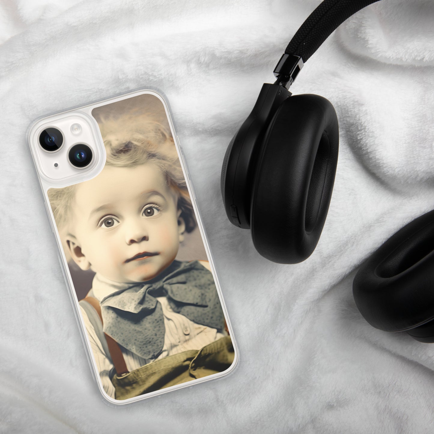 iPhone® Case / Clear Edition / Portrait Albert Hermann II