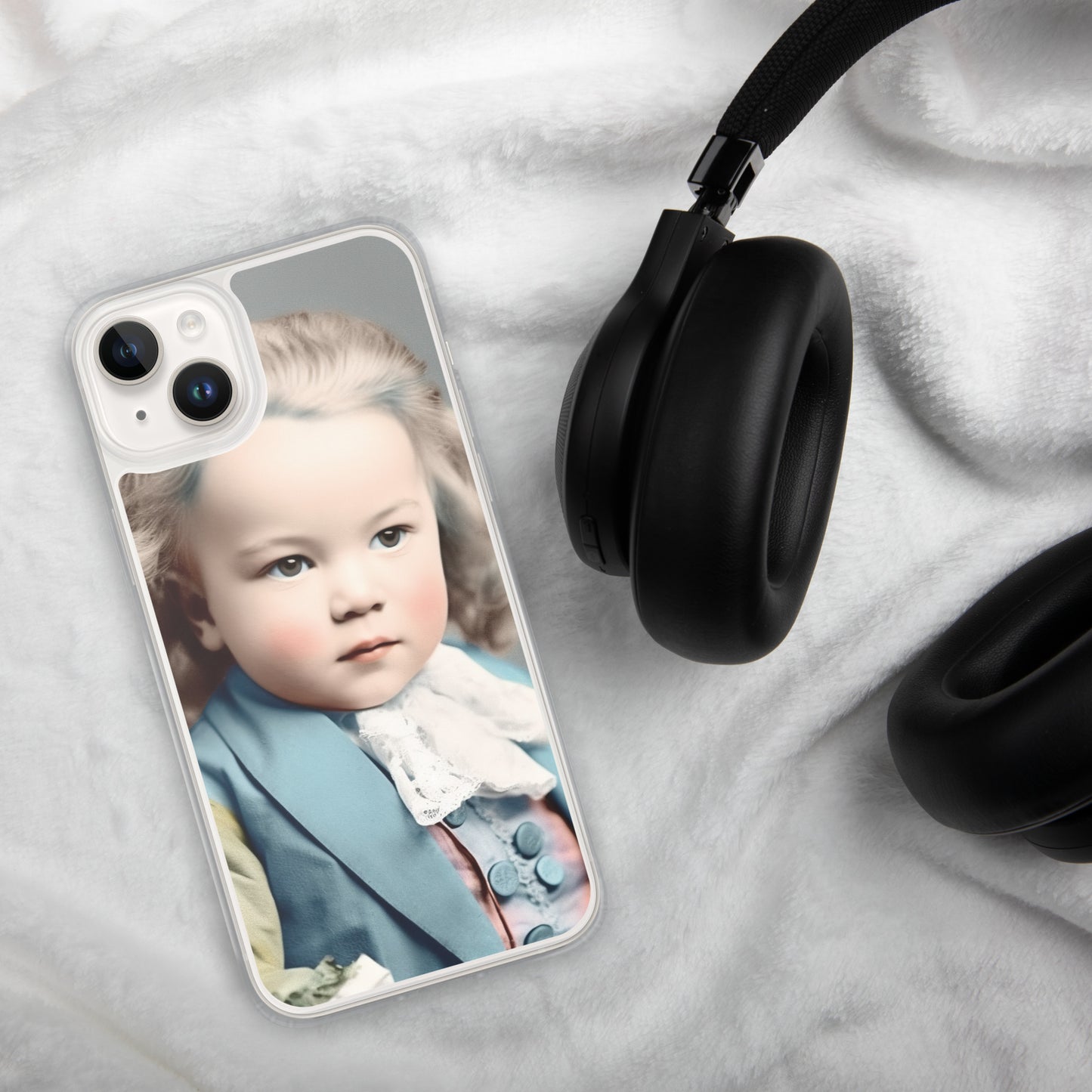 iPhone® Case / Clear Edition / Portrait Johann Sebastian V