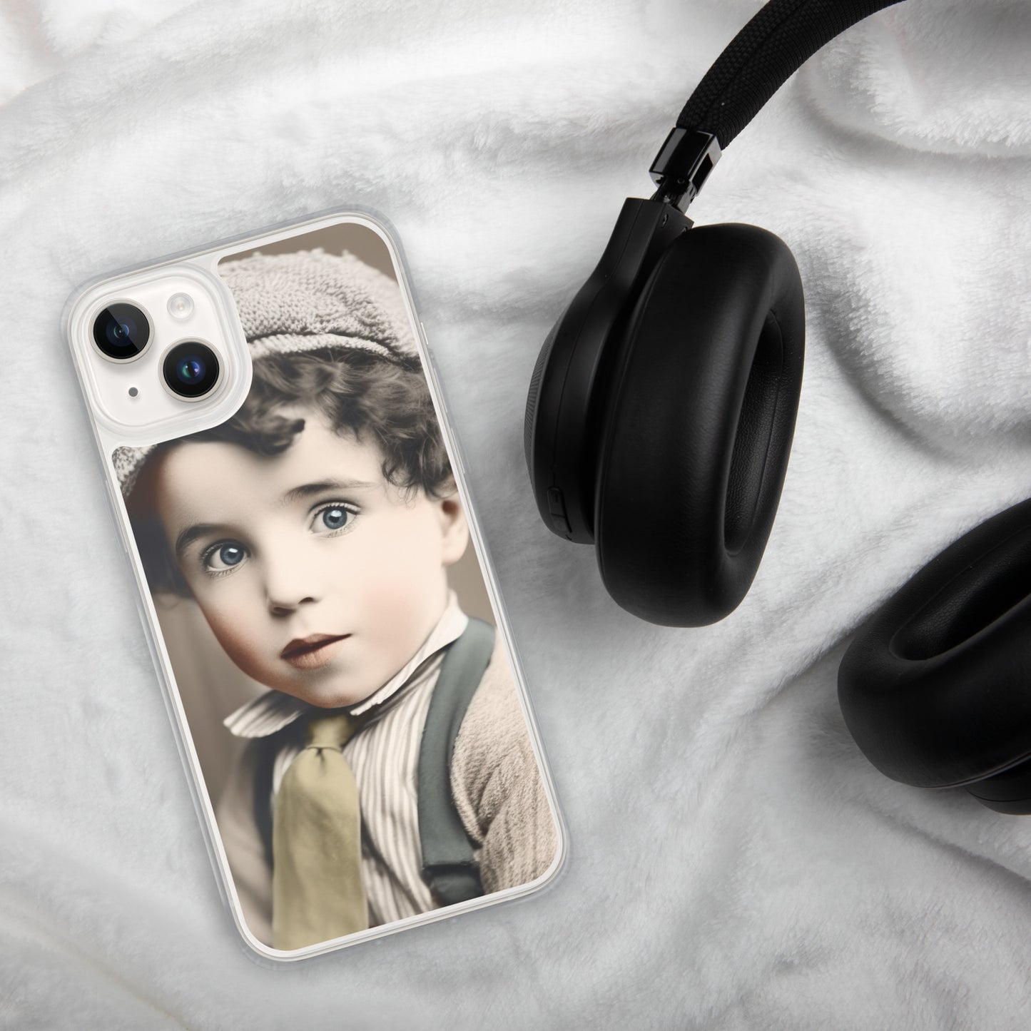 iPhone® Case / Clear Edition / Portrait Charles 'Charlie' Spencer III