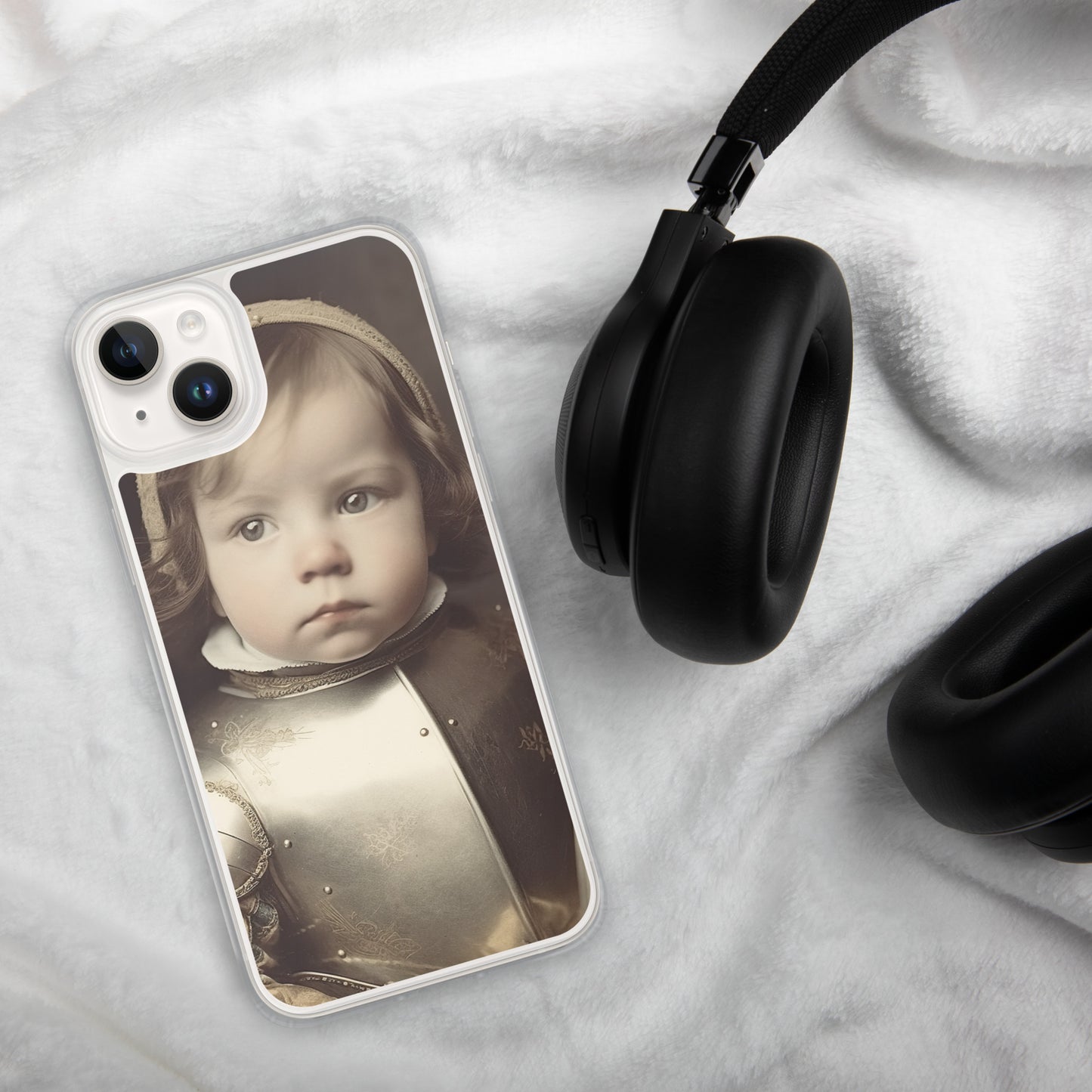 iPhone® Case / Clear Edition / Portrait Jeanne 'Joan' Arc II