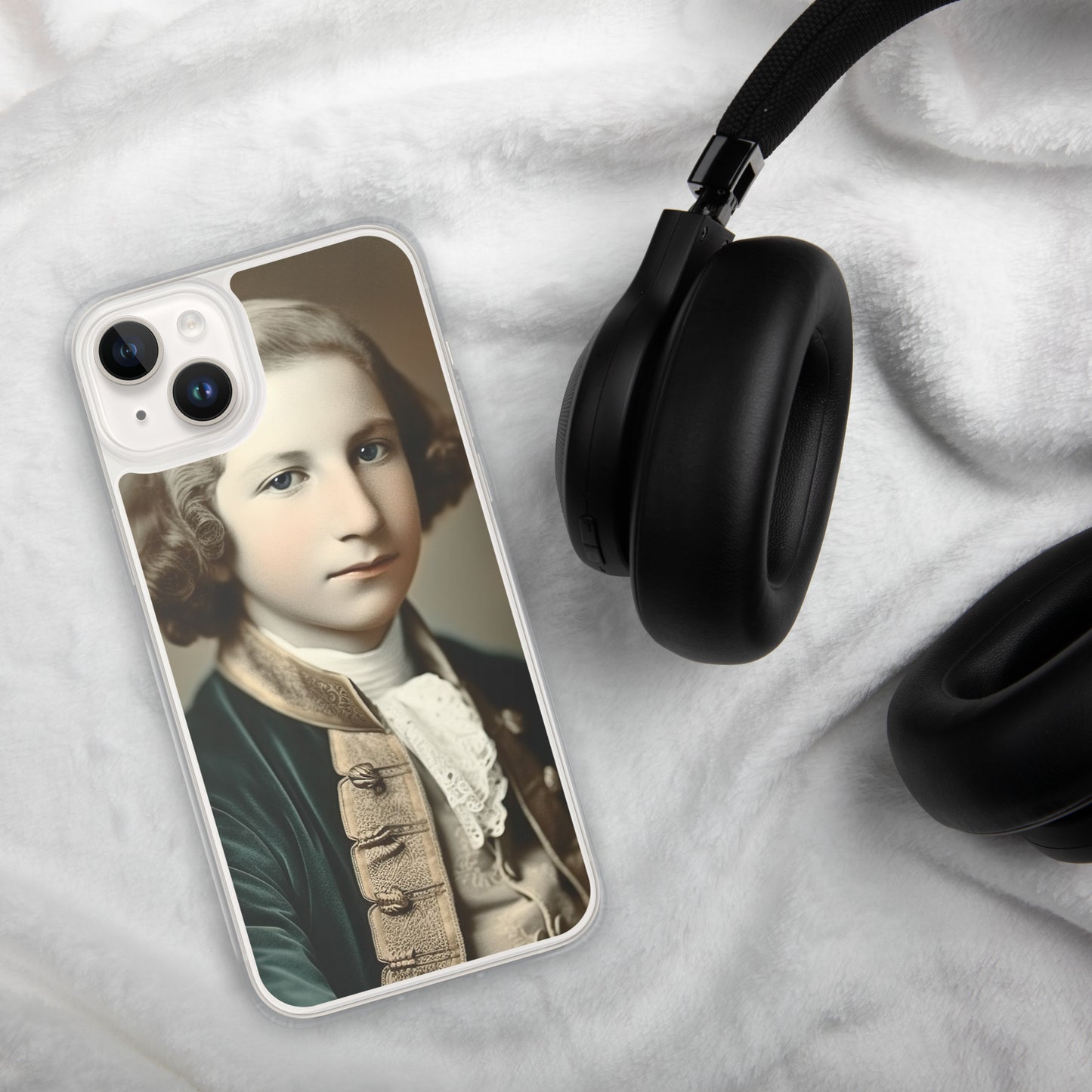 iPhone® Case / Clear Edition / Portrait George Augustine I