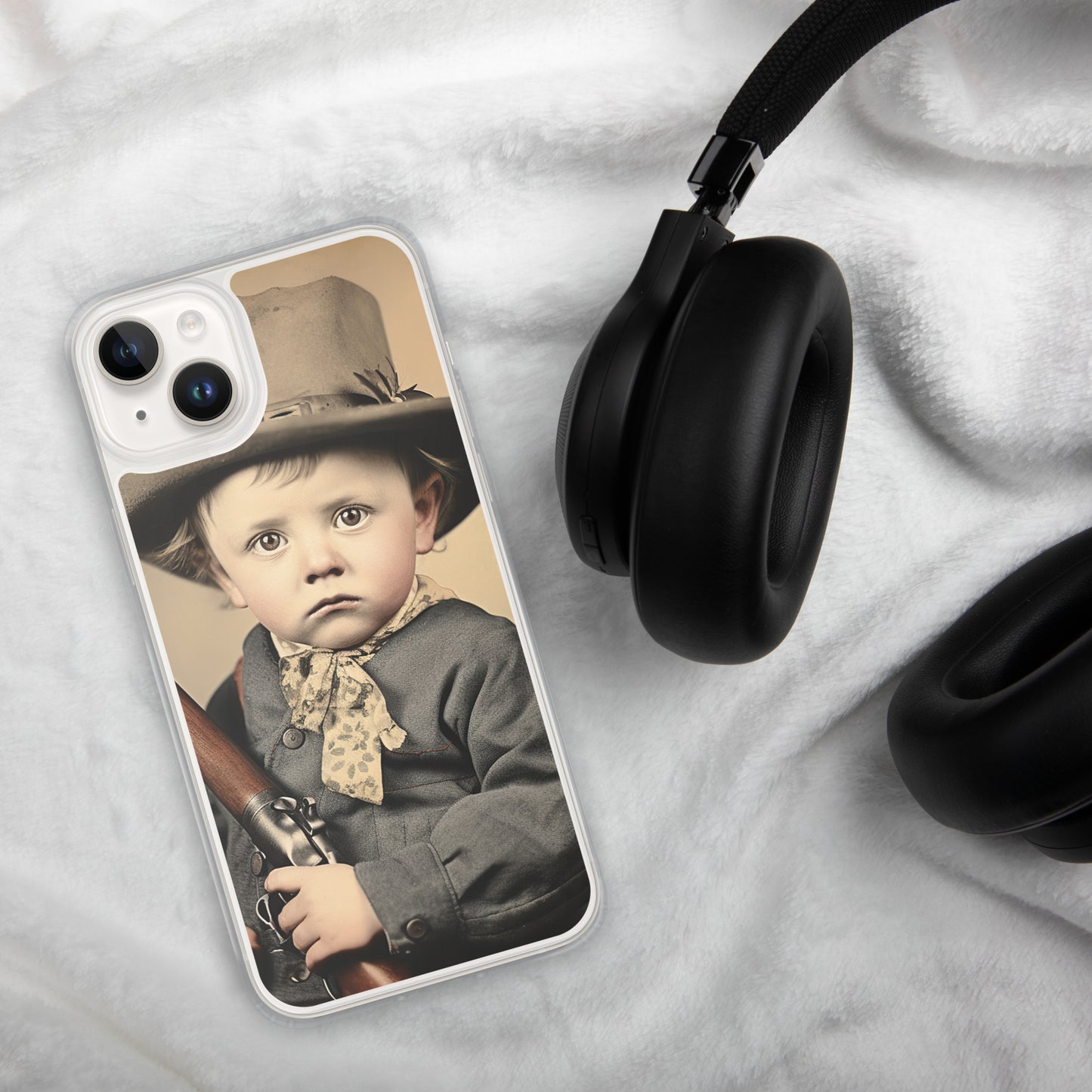 iPhone® Case / Clear Edition / Portrait William 'Billy' Henry III