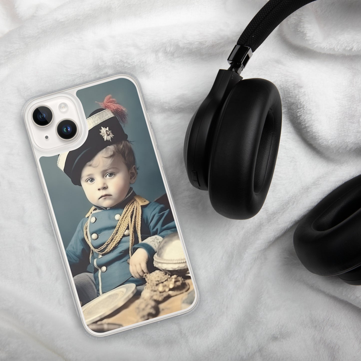 iPhone® Case / Clear Edition / Portrait Napoleon Carlo VIII