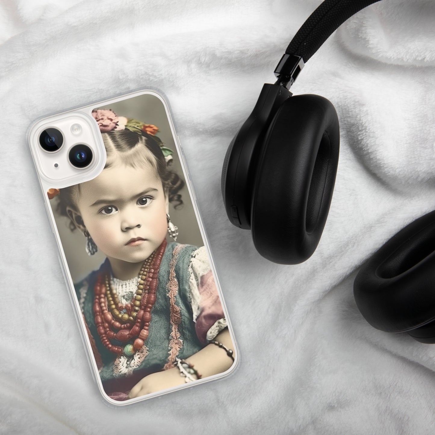 iPhone® Case / Clear Edition / Portrait Magdalena Frida VIII