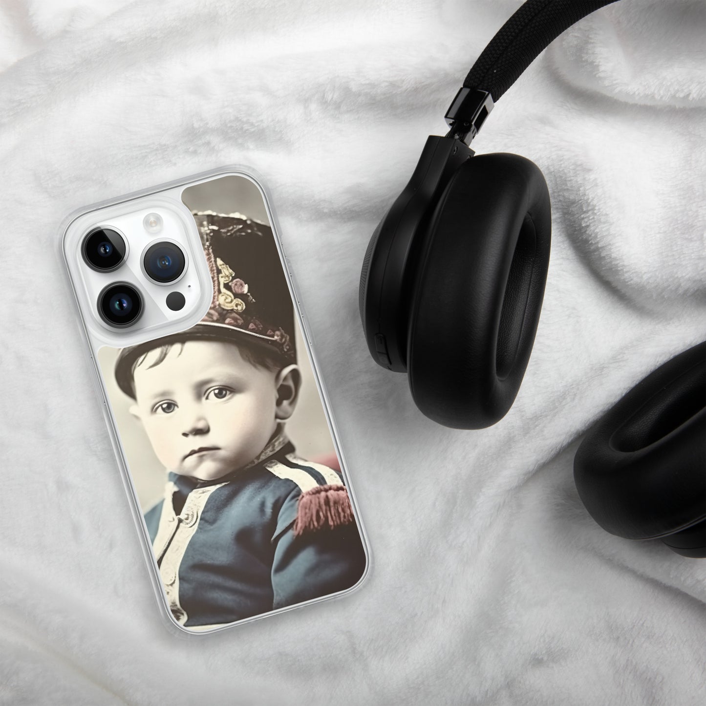 iPhone® Case / Clear Edition / Portrait Napoleon Carlo III