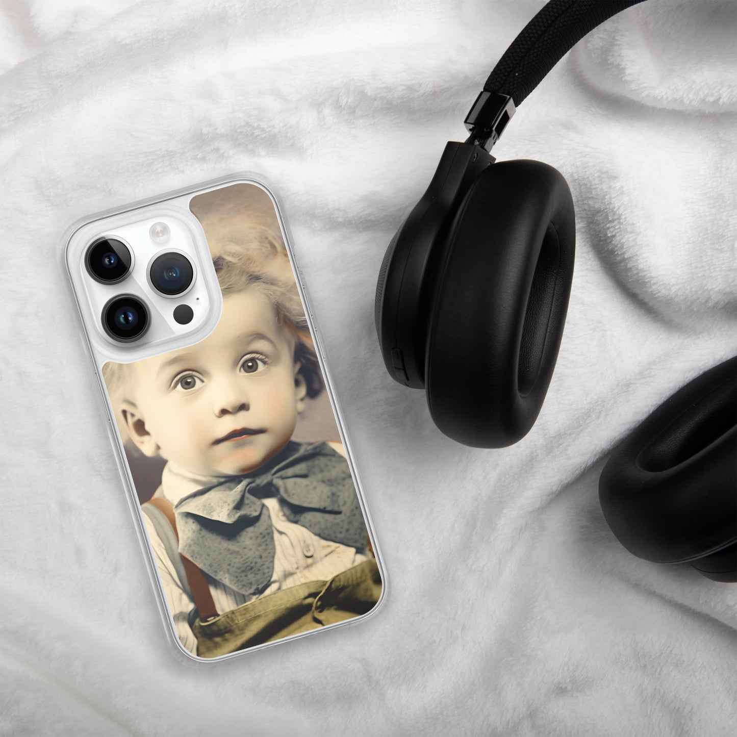 iPhone® Case / Clear Edition / Portrait Albert Hermann II