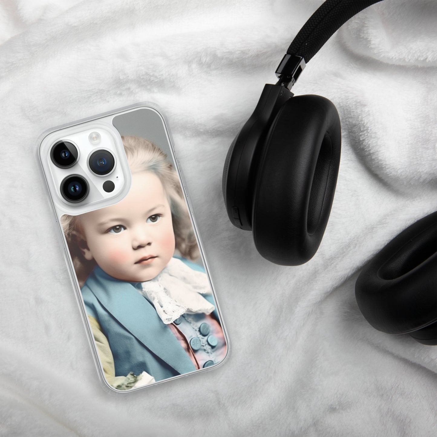 iPhone® Case / Clear Edition / Portrait Johann Sebastian V