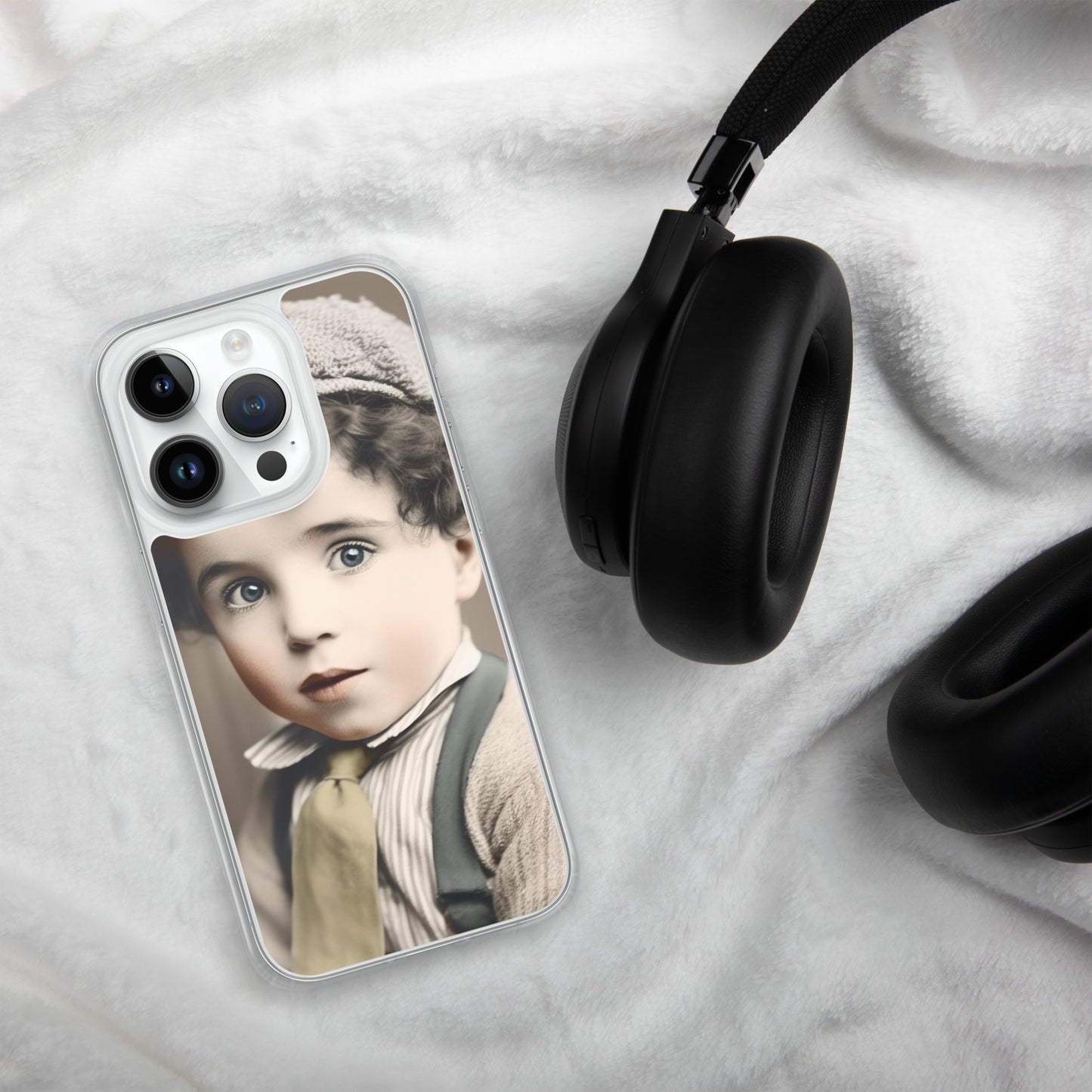 iPhone® Case / Clear Edition / Portrait Charles 'Charlie' Spencer III