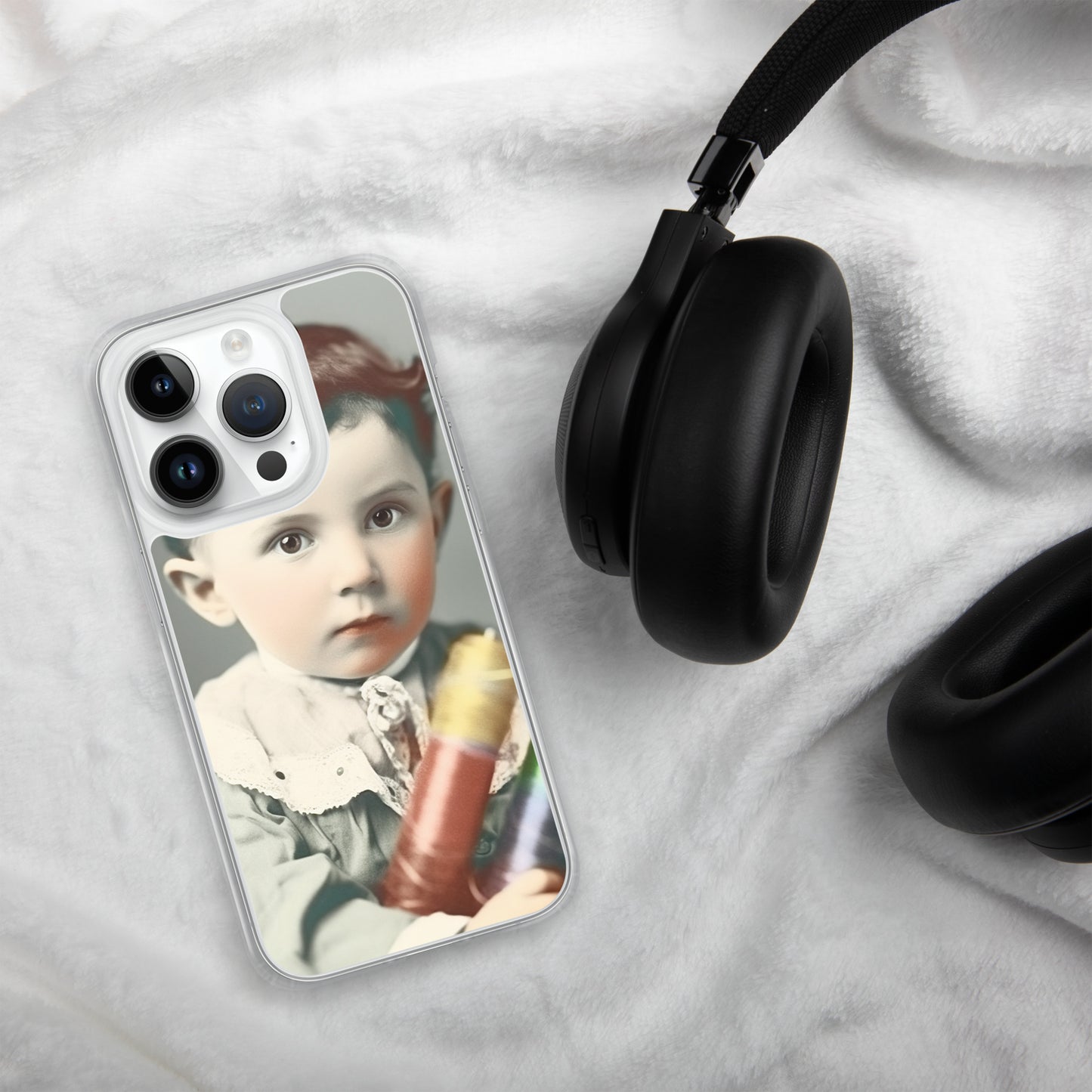 iPhone® Case / Clear Edition / Portrait Nikola Milutin I