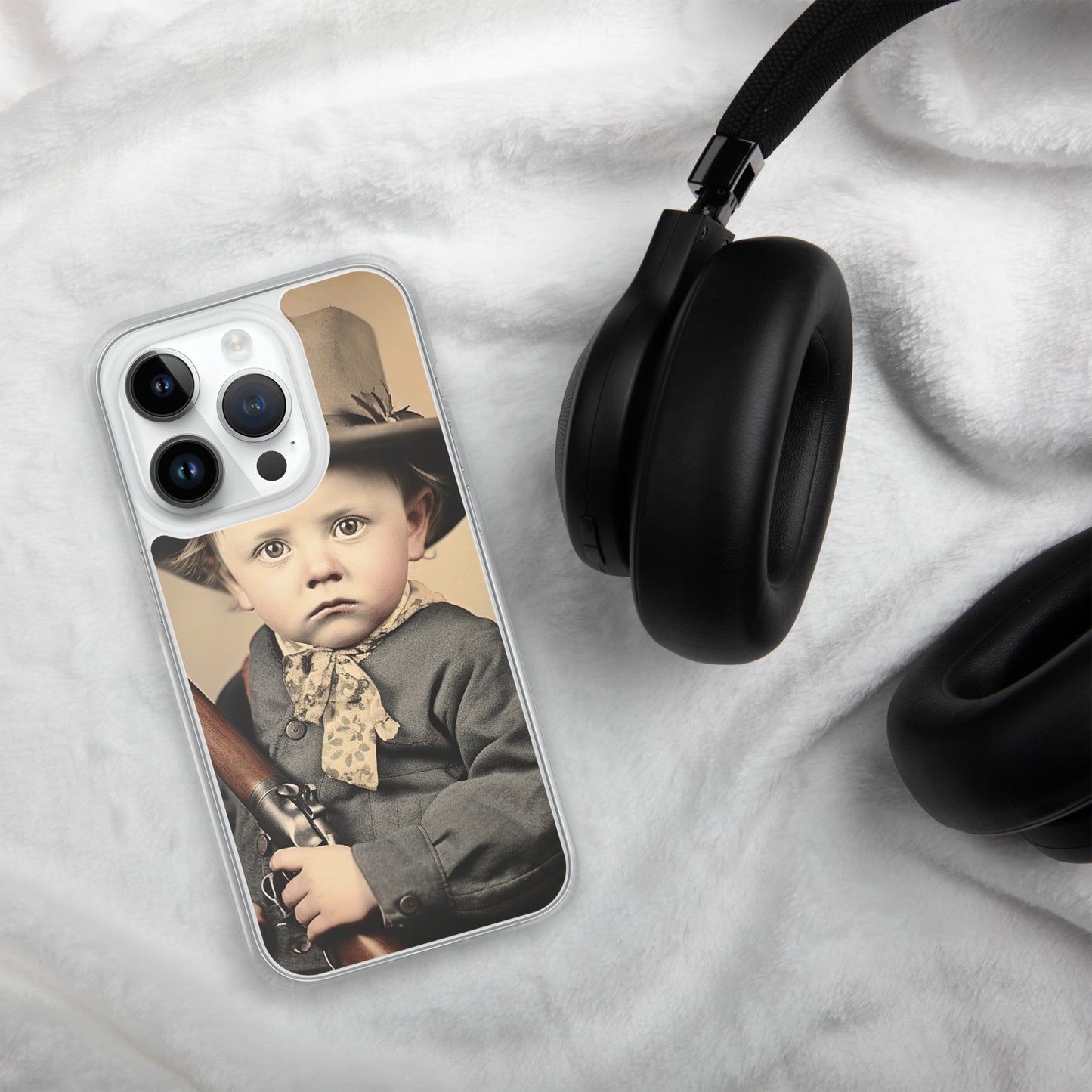 iPhone® Case / Clear Edition / Portrait William 'Billy' Henry III