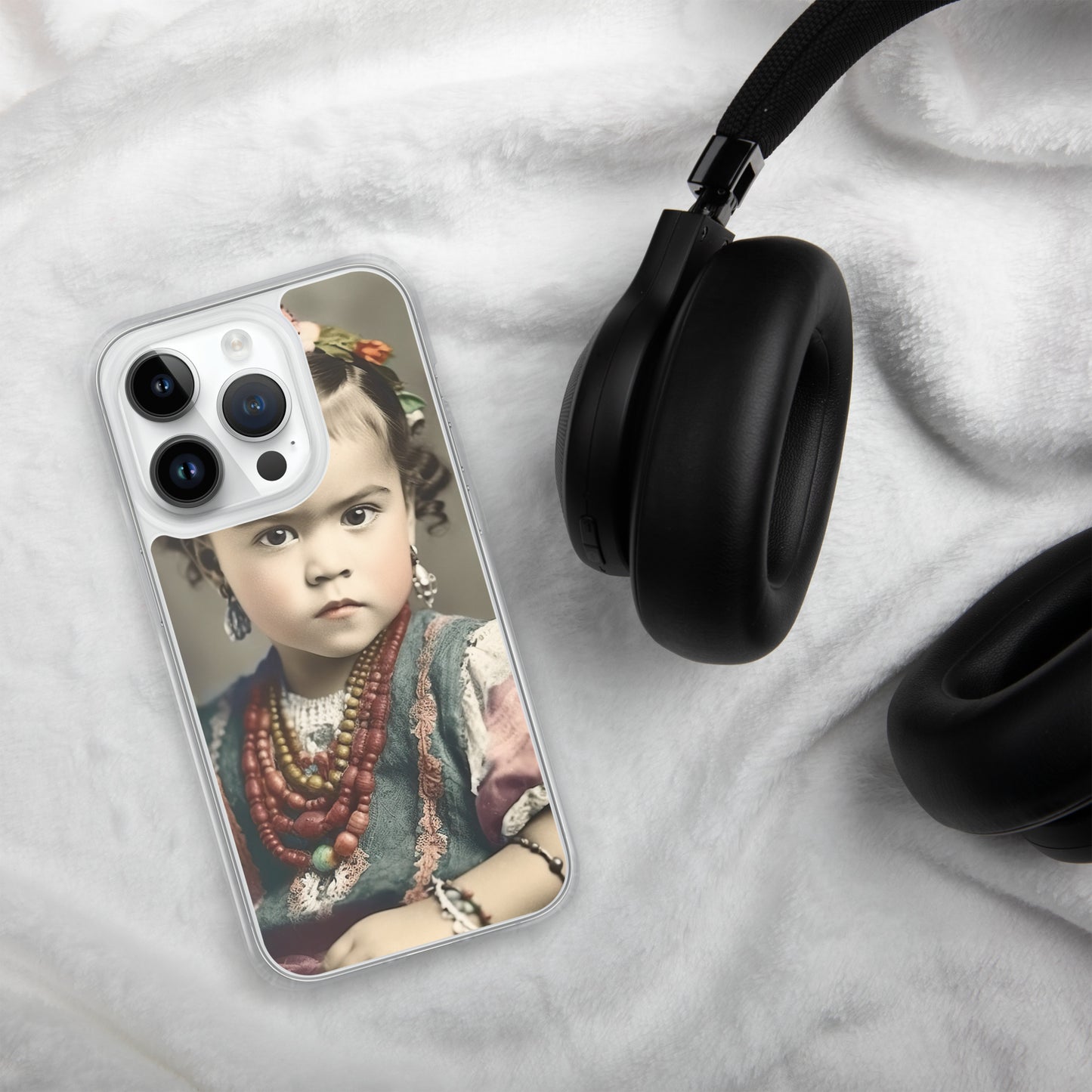 iPhone® Case / Clear Edition / Portrait Magdalena Frida VIII