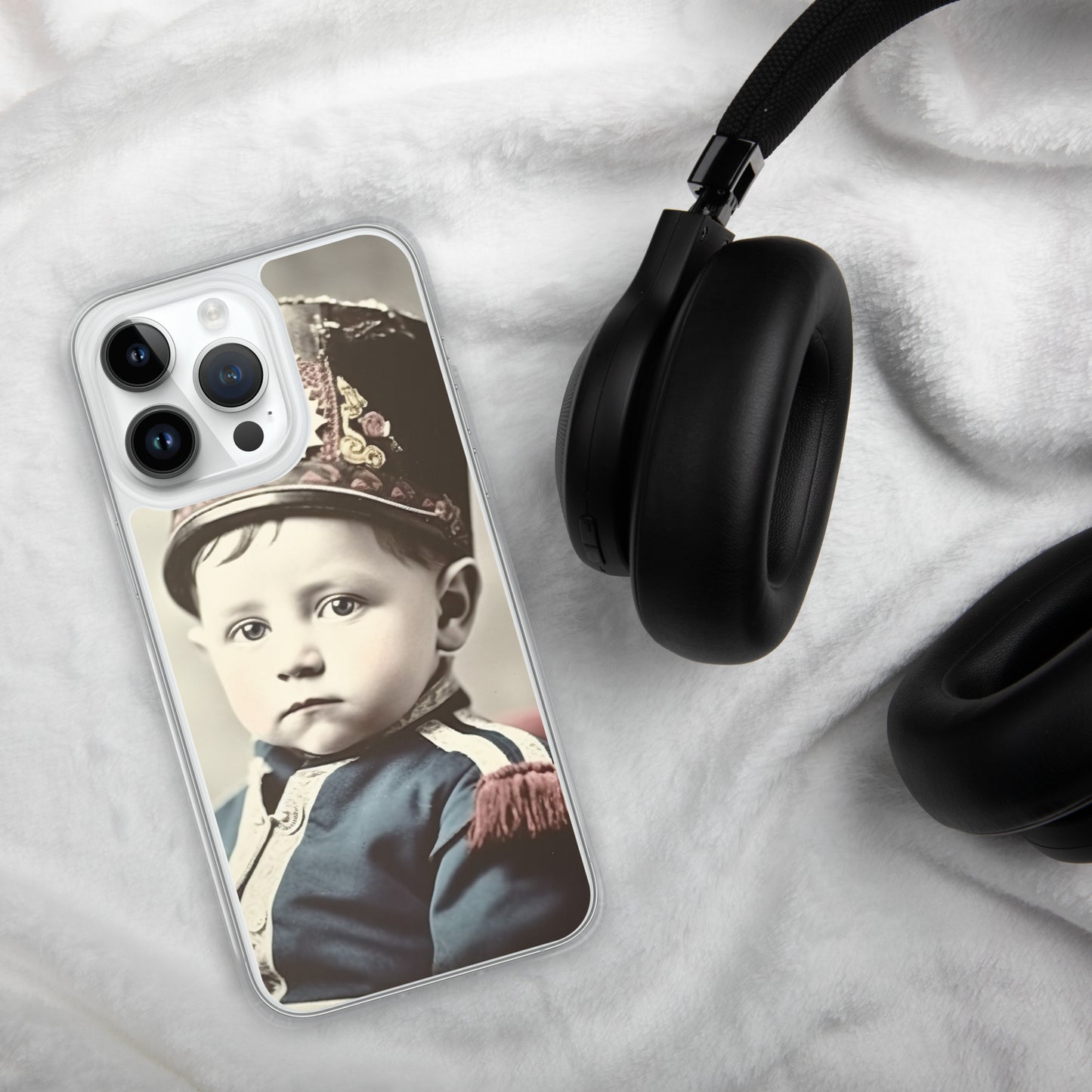 iPhone® Case / Clear Edition / Portrait Napoleon Carlo III