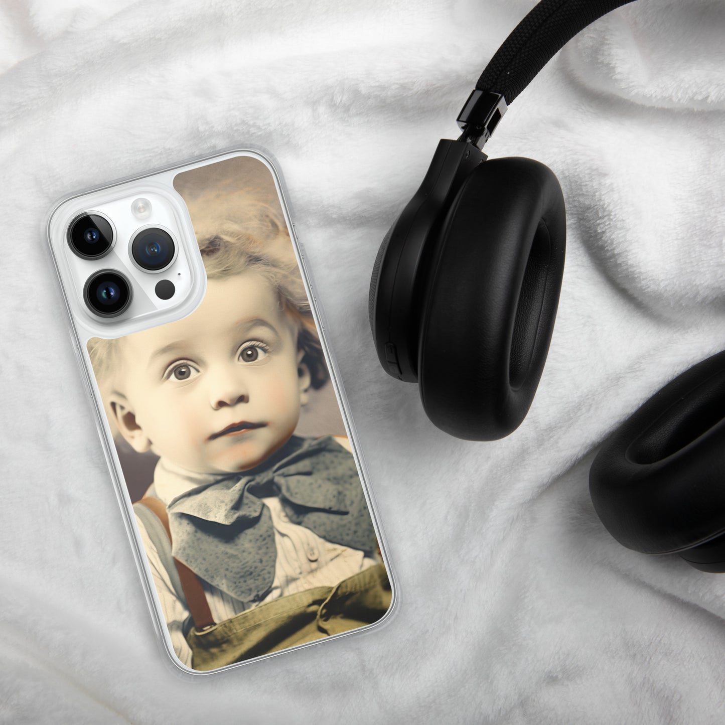 iPhone® Case / Clear Edition / Portrait Albert Hermann II