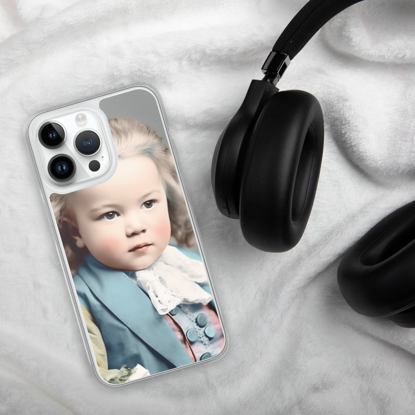 iPhone® Case / Clear Edition / Portrait Johann Sebastian V