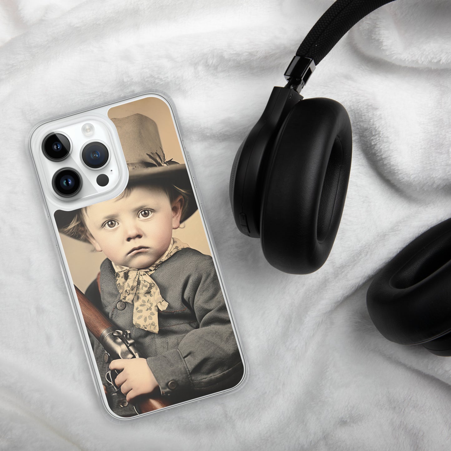 iPhone® Case / Clear Edition / Portrait William 'Billy' Henry III