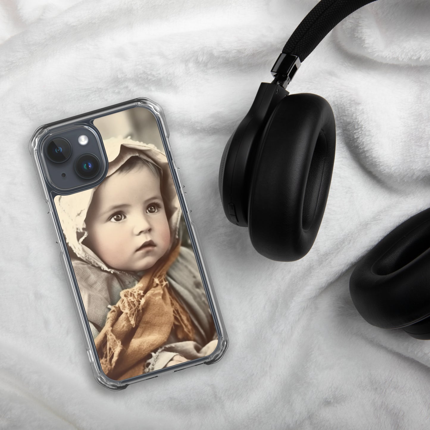 iPhone® Case / Clear Edition / Portrait Jesus Nazareth I