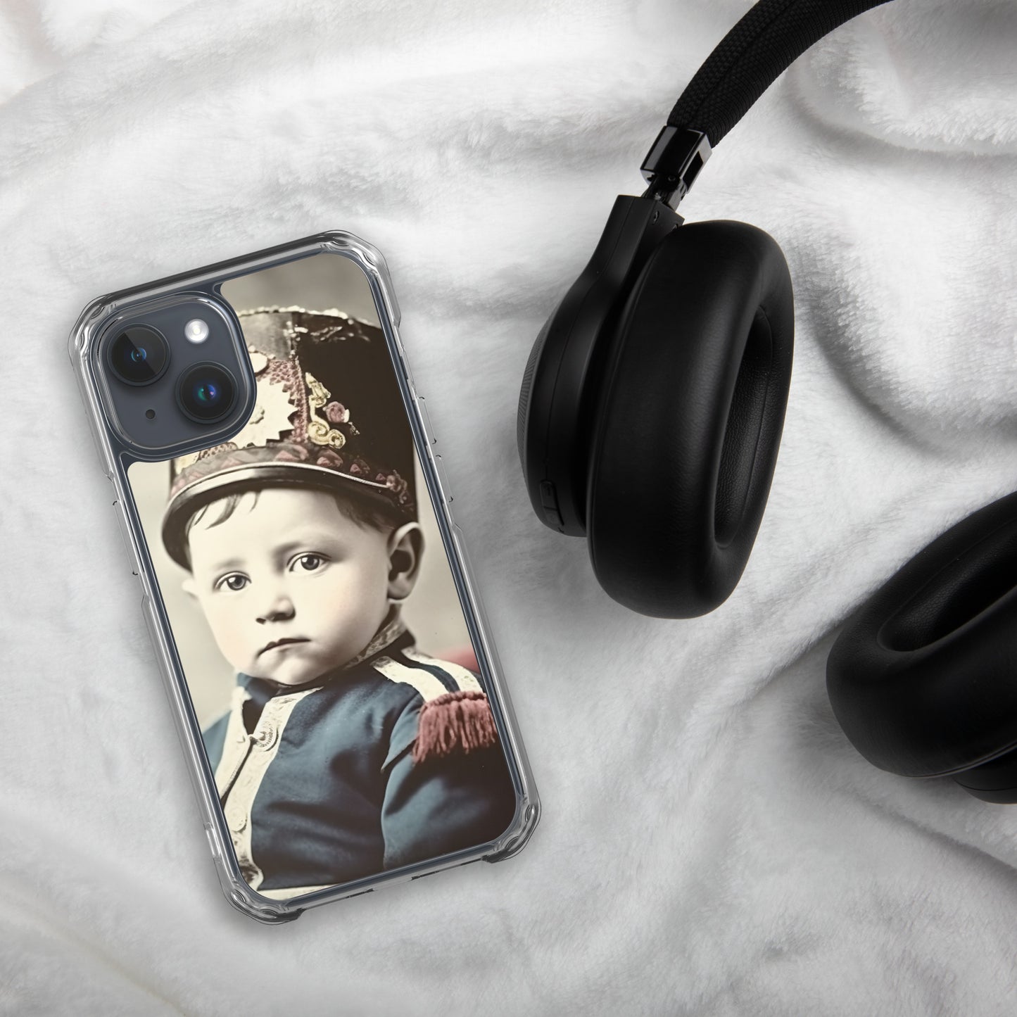 iPhone® Case / Clear Edition / Portrait Napoleon Carlo III