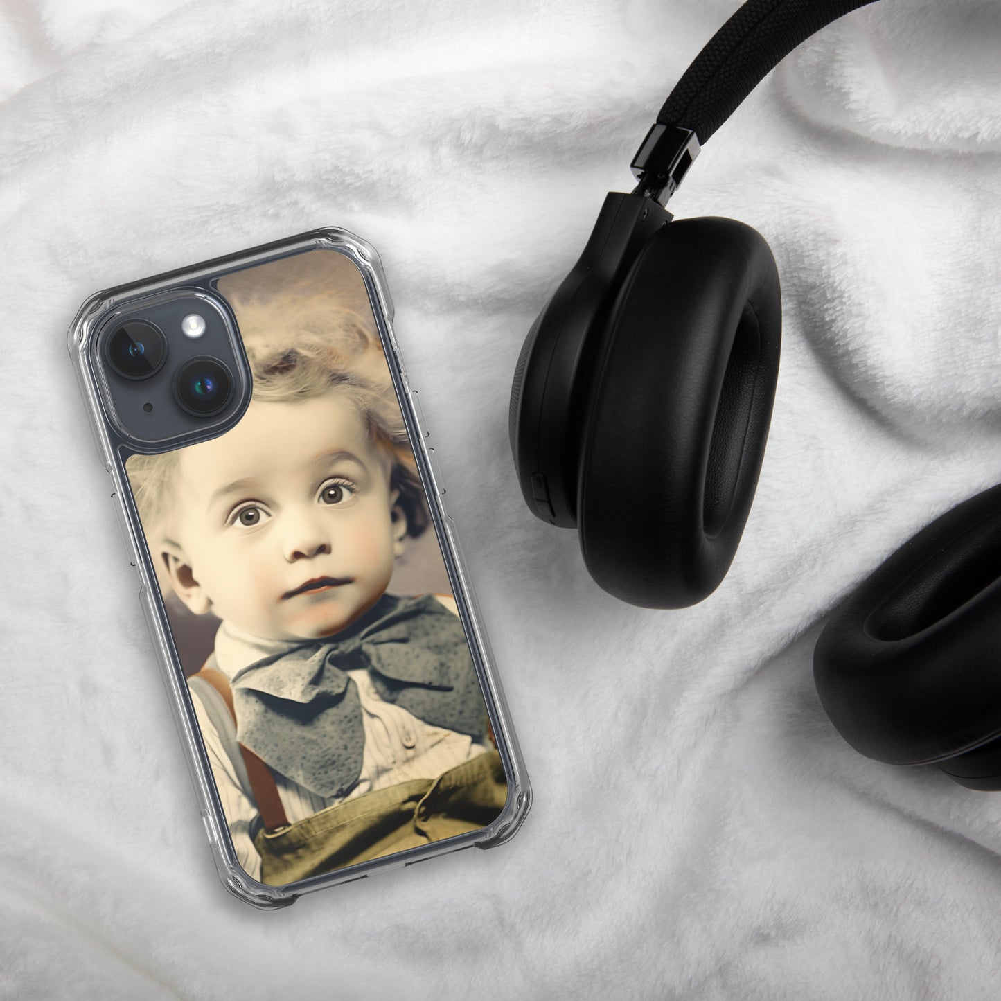 iPhone® Case / Clear Edition / Portrait Albert Hermann II