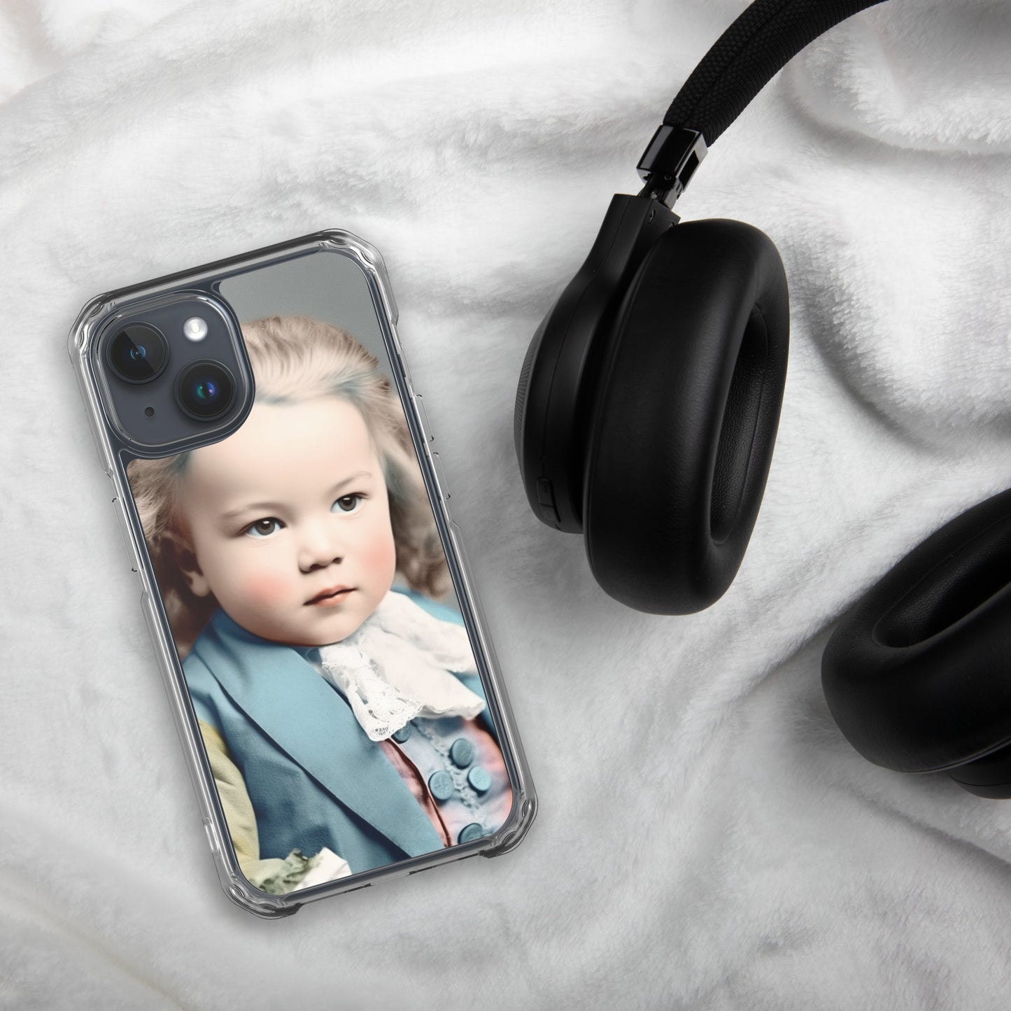 iPhone® Case / Clear Edition / Portrait Johann Sebastian V