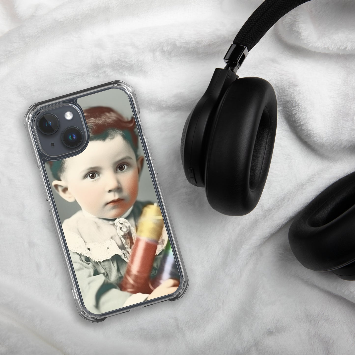 iPhone® Case / Clear Edition / Portrait Nikola Milutin I