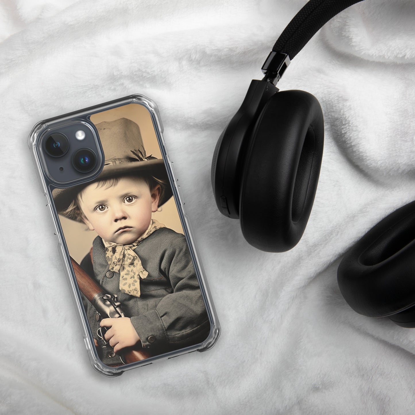 iPhone® Case / Clear Edition / Portrait William 'Billy' Henry III