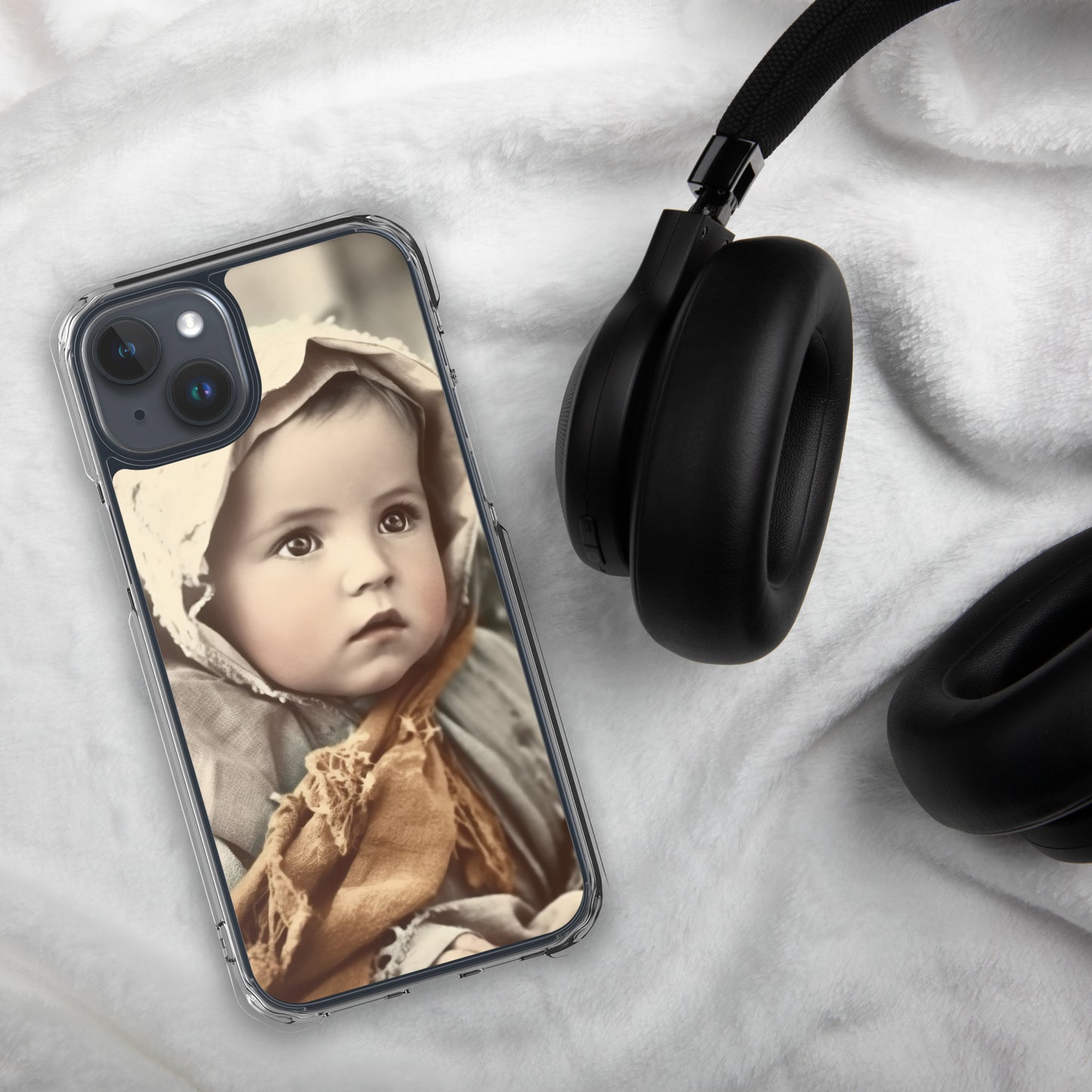 iPhone® Case / Clear Edition / Portrait Jesus Nazareth I