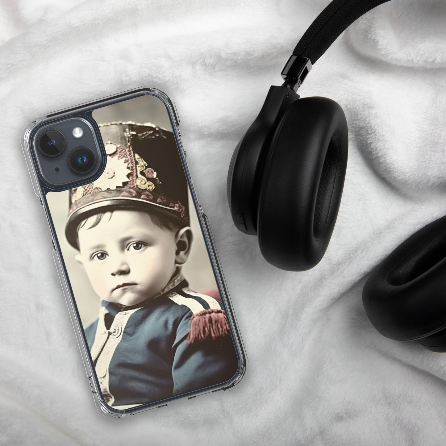 iPhone® Case / Clear Edition / Portrait Napoleon Carlo III